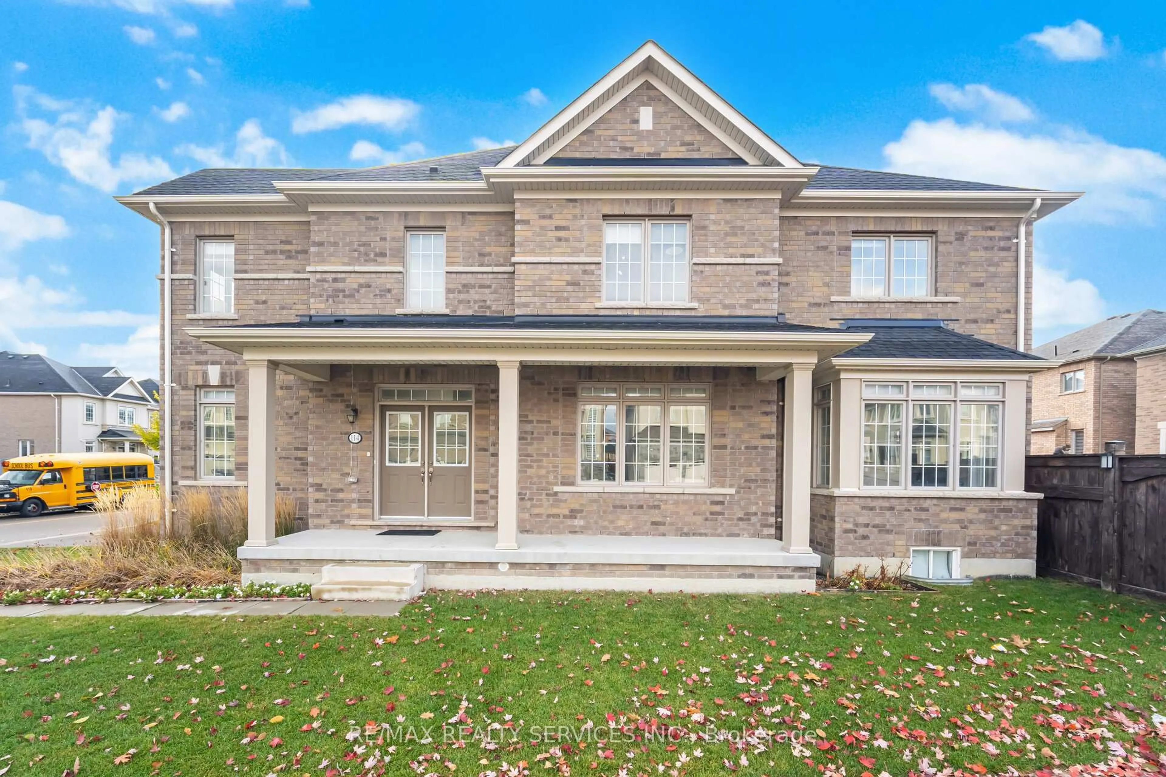 Home with brick exterior material, street for 114 Haverhill Rd, Brampton Ontario L6R 4A6