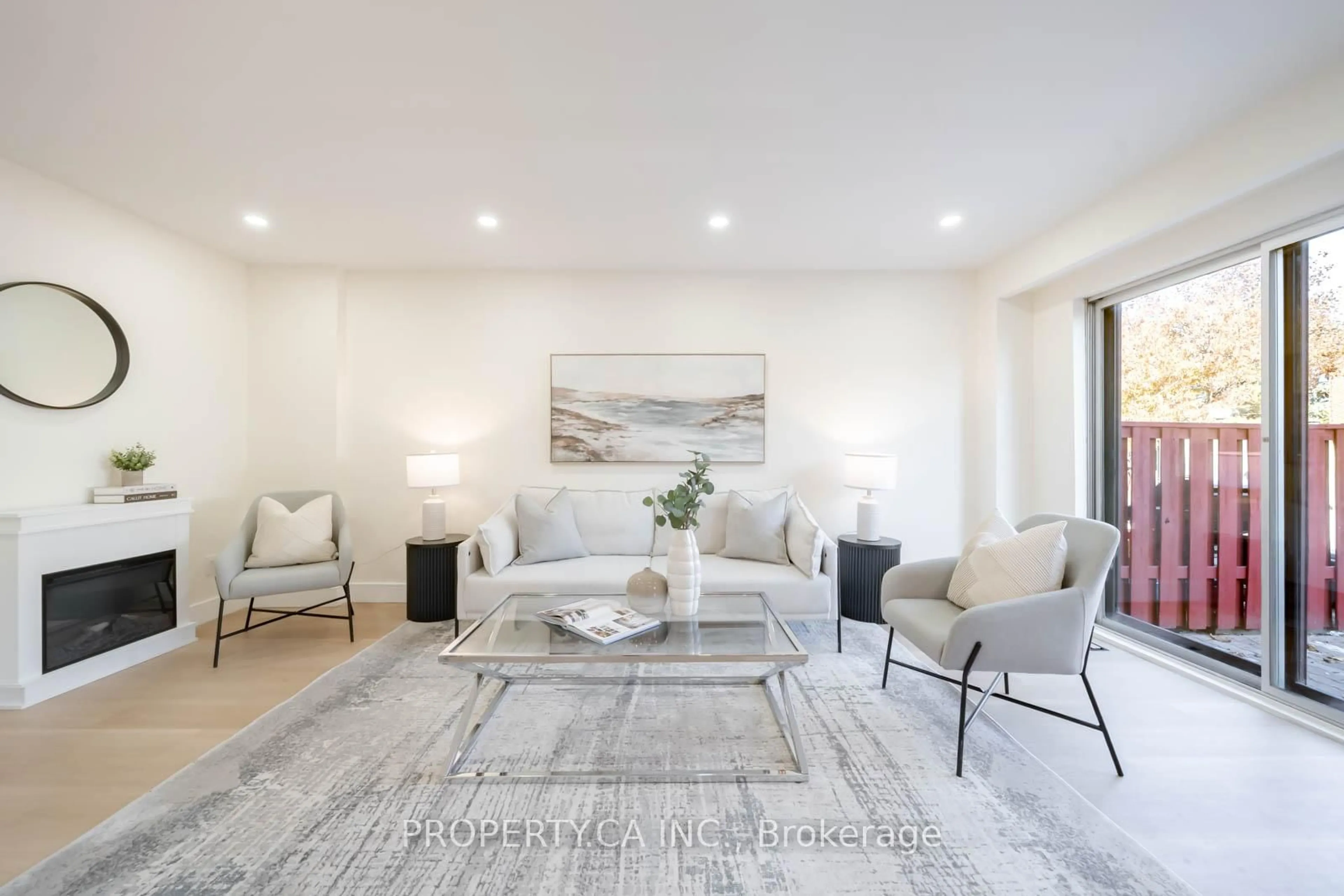 Living room with furniture, unknown for 3430 Brandon Gate Dr #23, Mississauga Ontario L4T 3T4