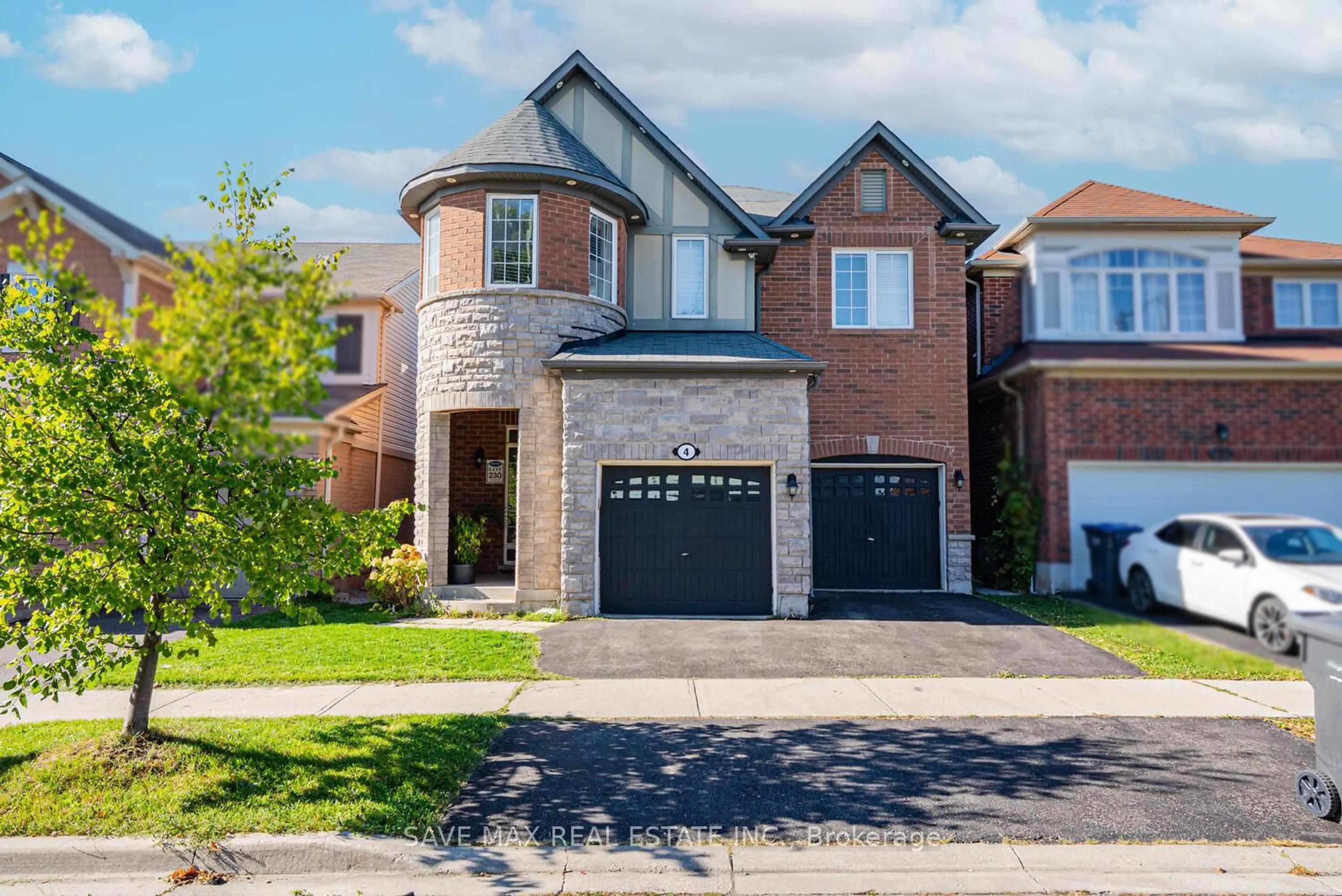 Home with brick exterior material, street for 4 Donomore Dr, Brampton Ontario L7A 0S8