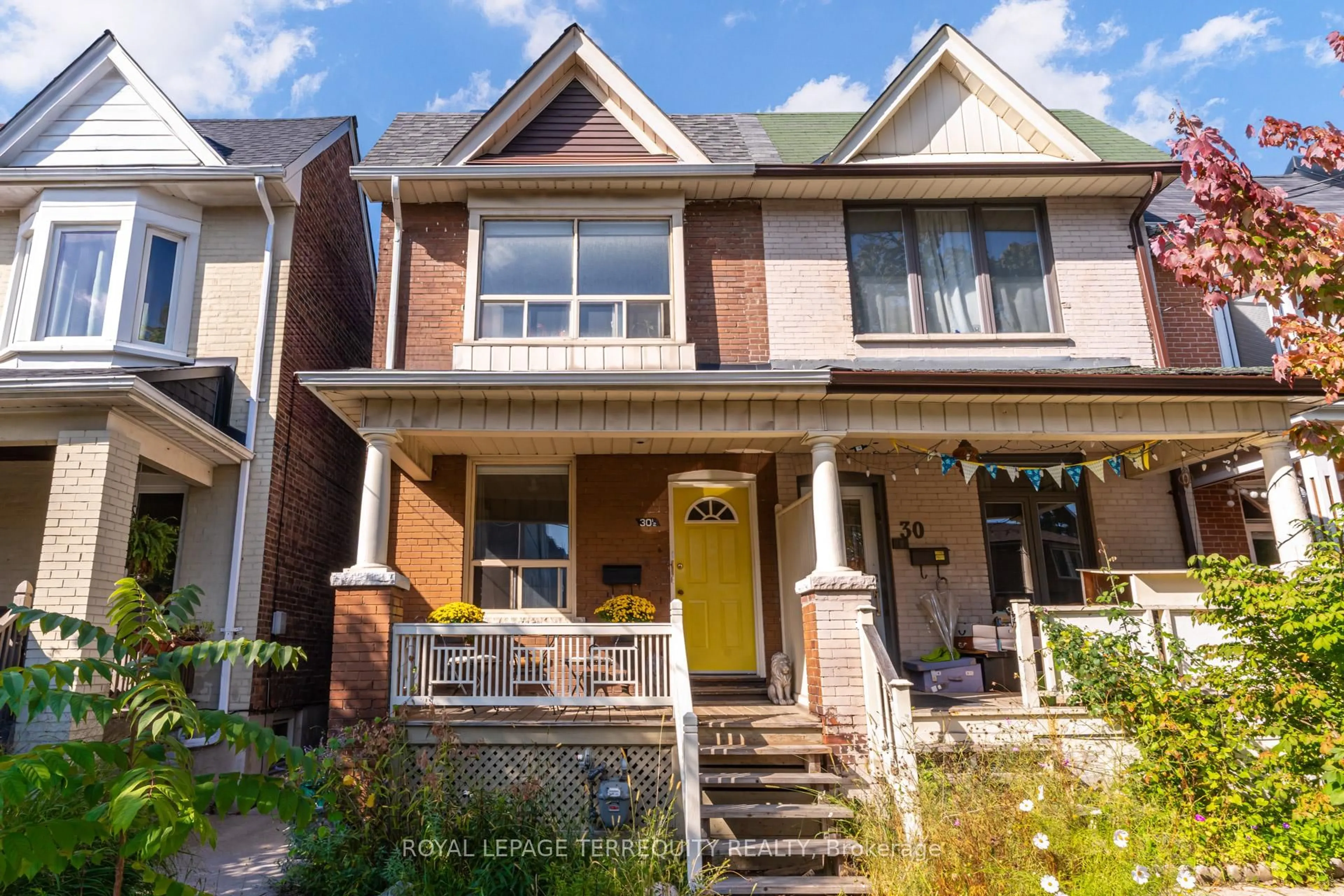 Home with brick exterior material, street for 30 1/2 Macaulay Ave, Toronto Ontario M6P 3P6