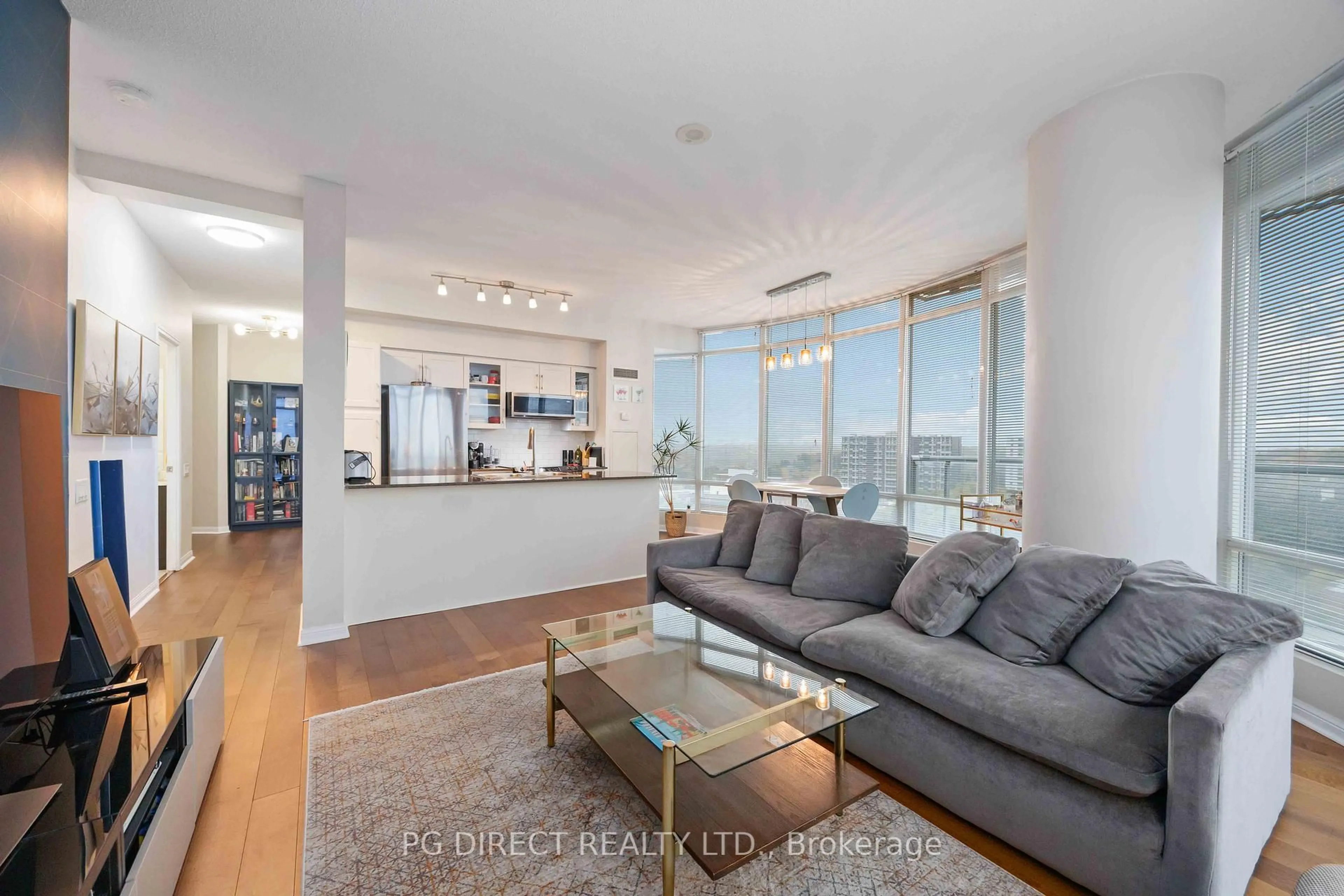 Living room with furniture, unknown for 15 Windermere Ave #1505, Toronto Ontario M6S 5A2