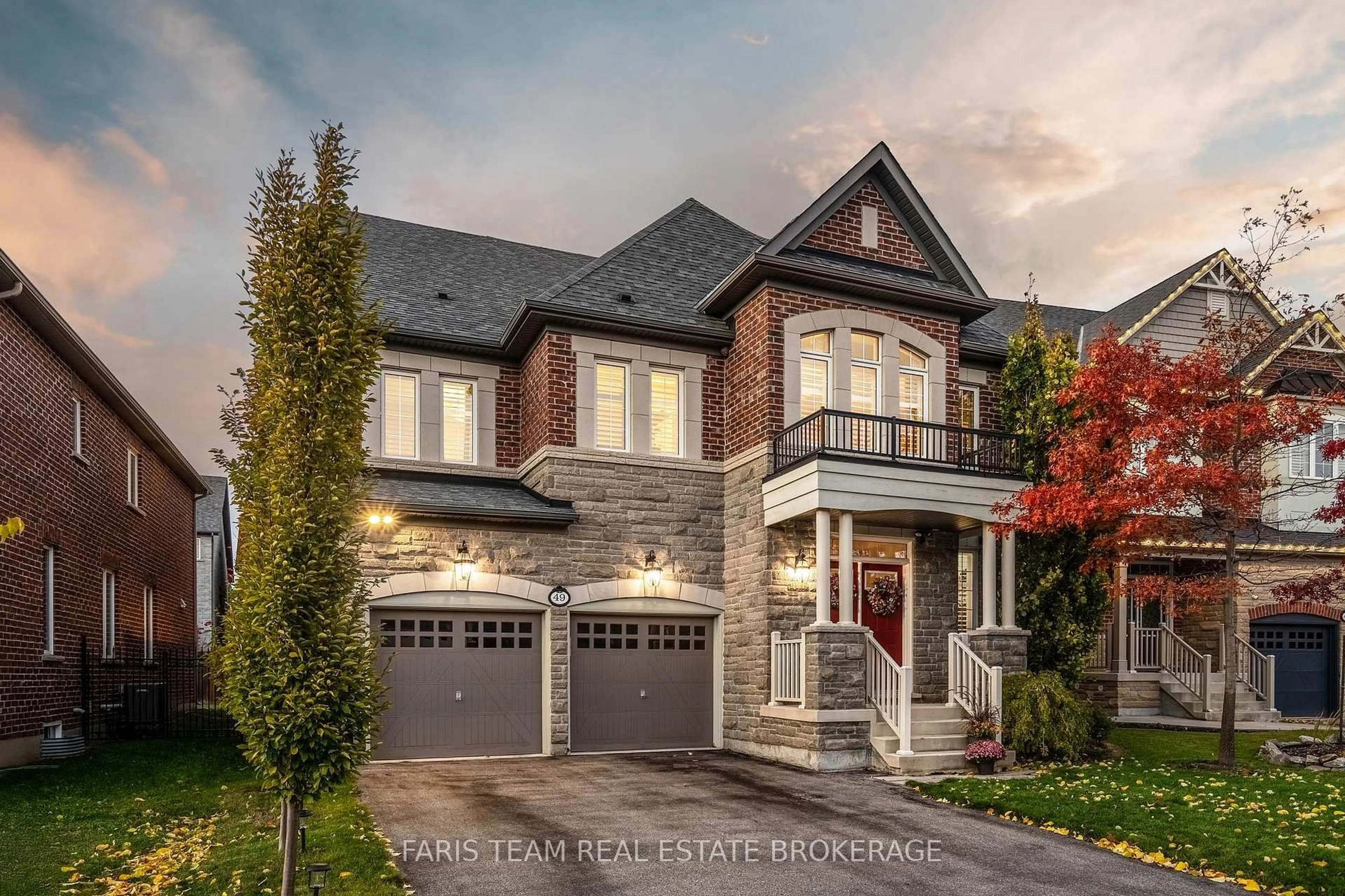 Home with brick exterior material, street for 49 Wishing Well Cres, Caledon Ontario L7C 3R3