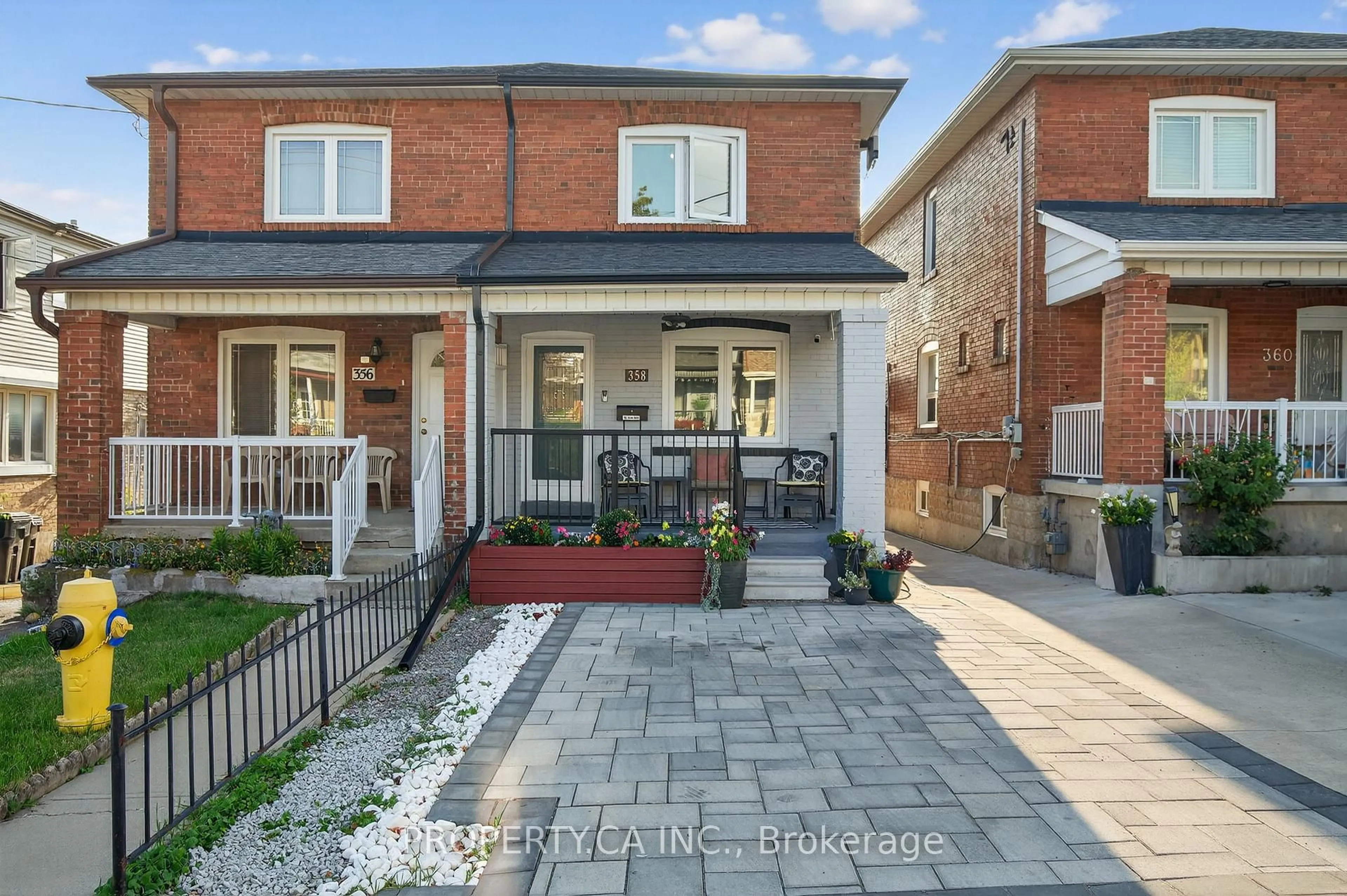 Home with brick exterior material, street for 358 McRoberts Ave, Toronto Ontario M6E 4P9