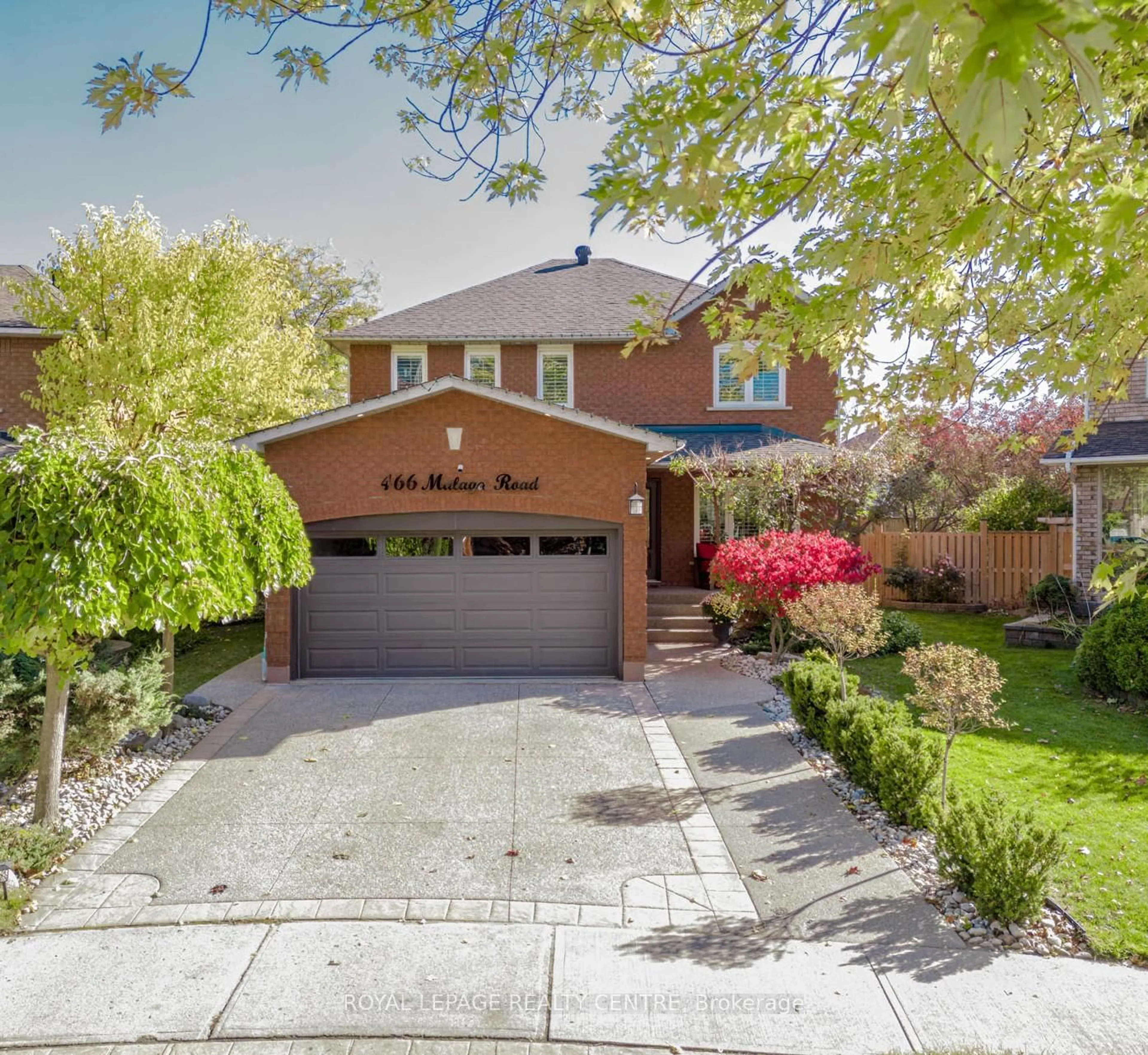 Home with brick exterior material, street for 466 Malaga Rd, Mississauga Ontario L5B 3W2