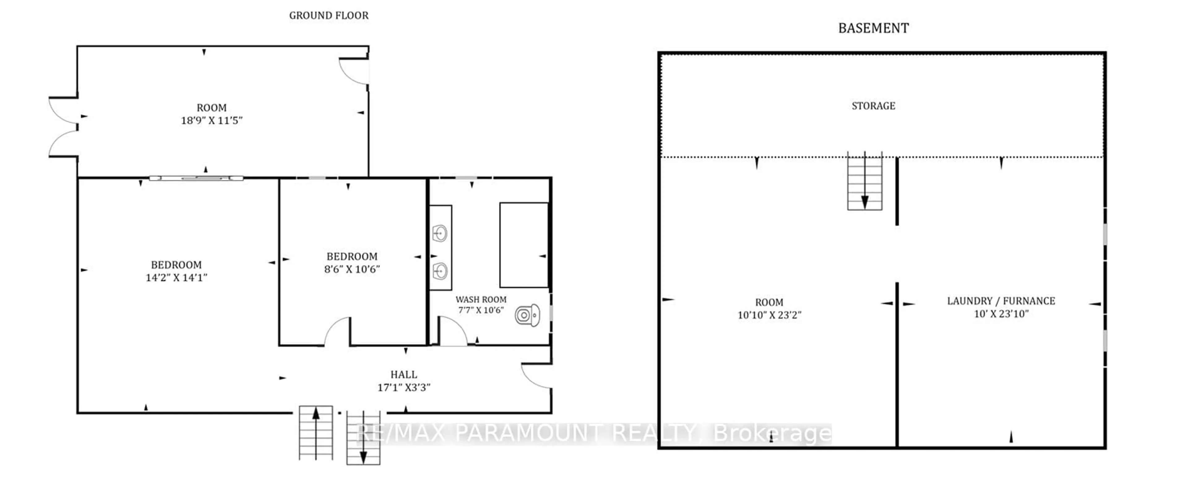 Floor plan for 8 Edwin Dr, Brampton Ontario L6Y 1A1