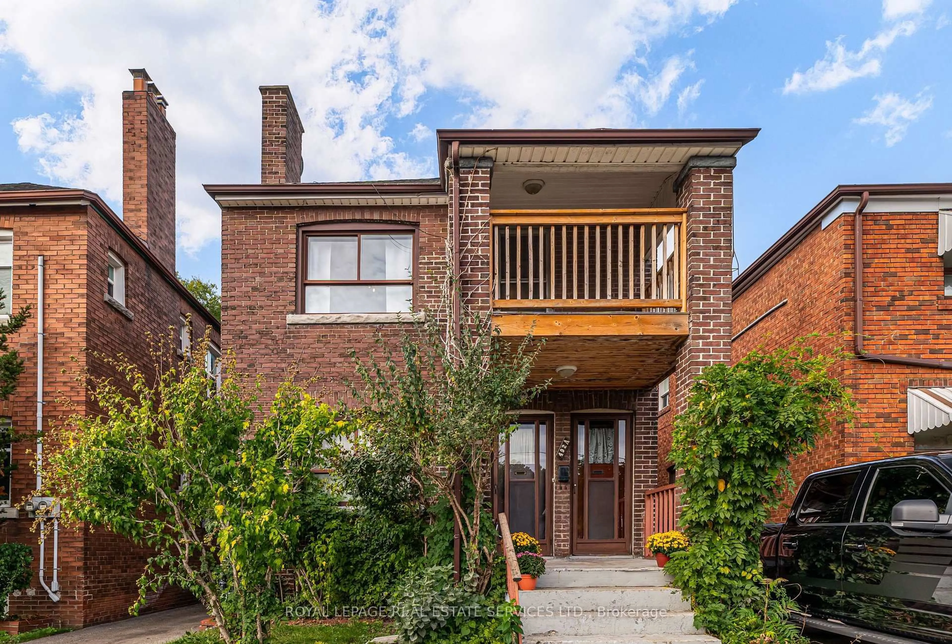 Home with brick exterior material, street for 492 Jane St, Toronto Ontario M6S 4A2