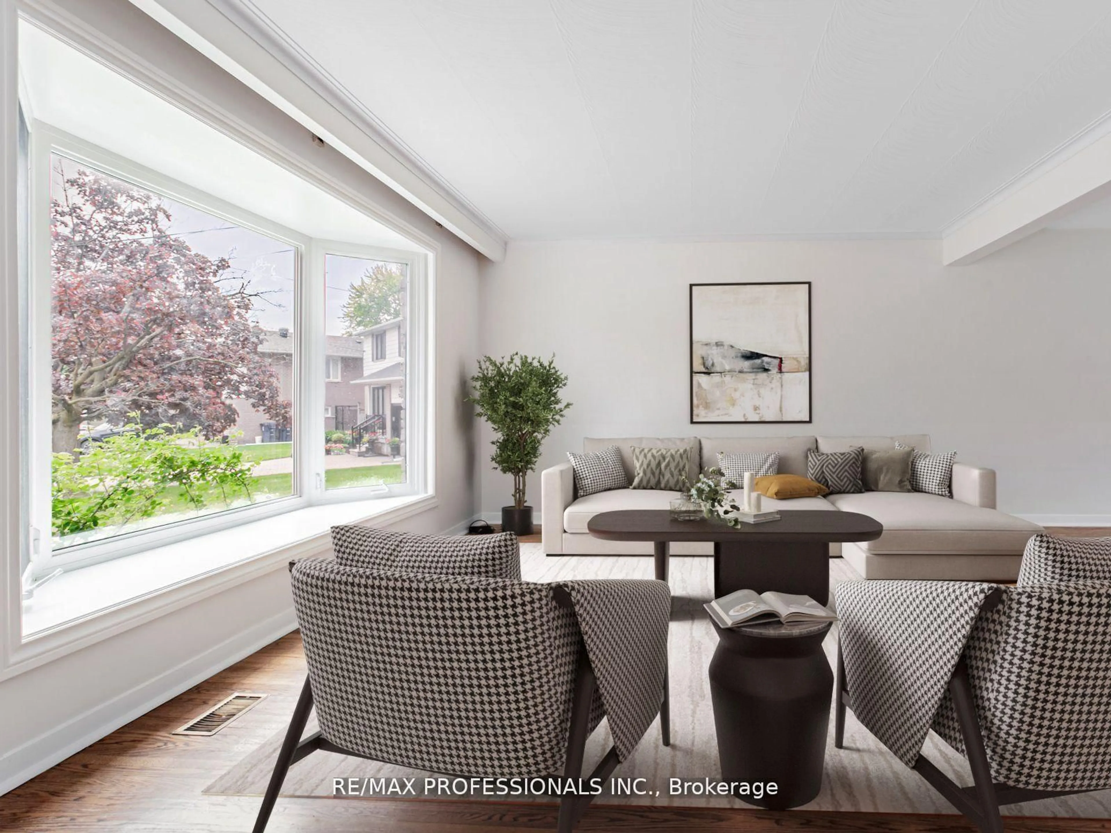 Living room with furniture, unknown for 275 Jeffcoat Dr, Toronto Ontario M9W 3E4