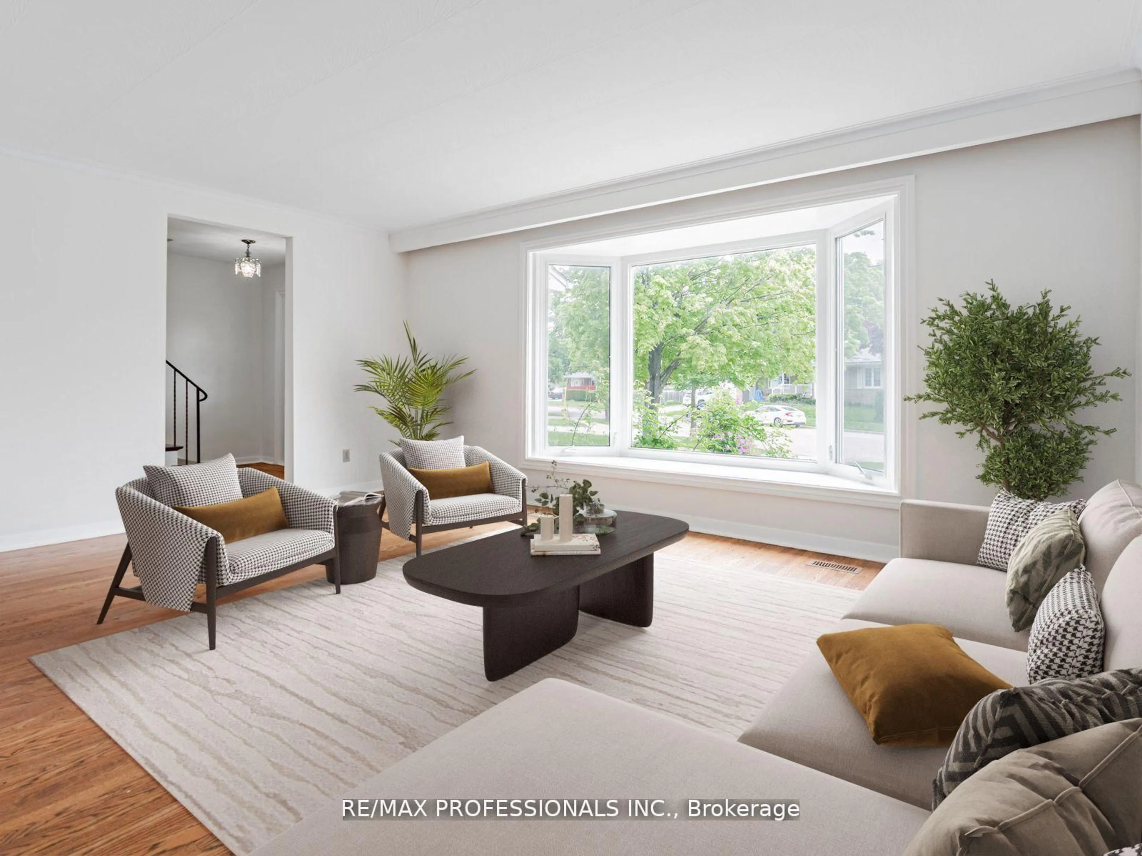 Living room with furniture, unknown for 275 Jeffcoat Dr, Toronto Ontario M9W 3E4