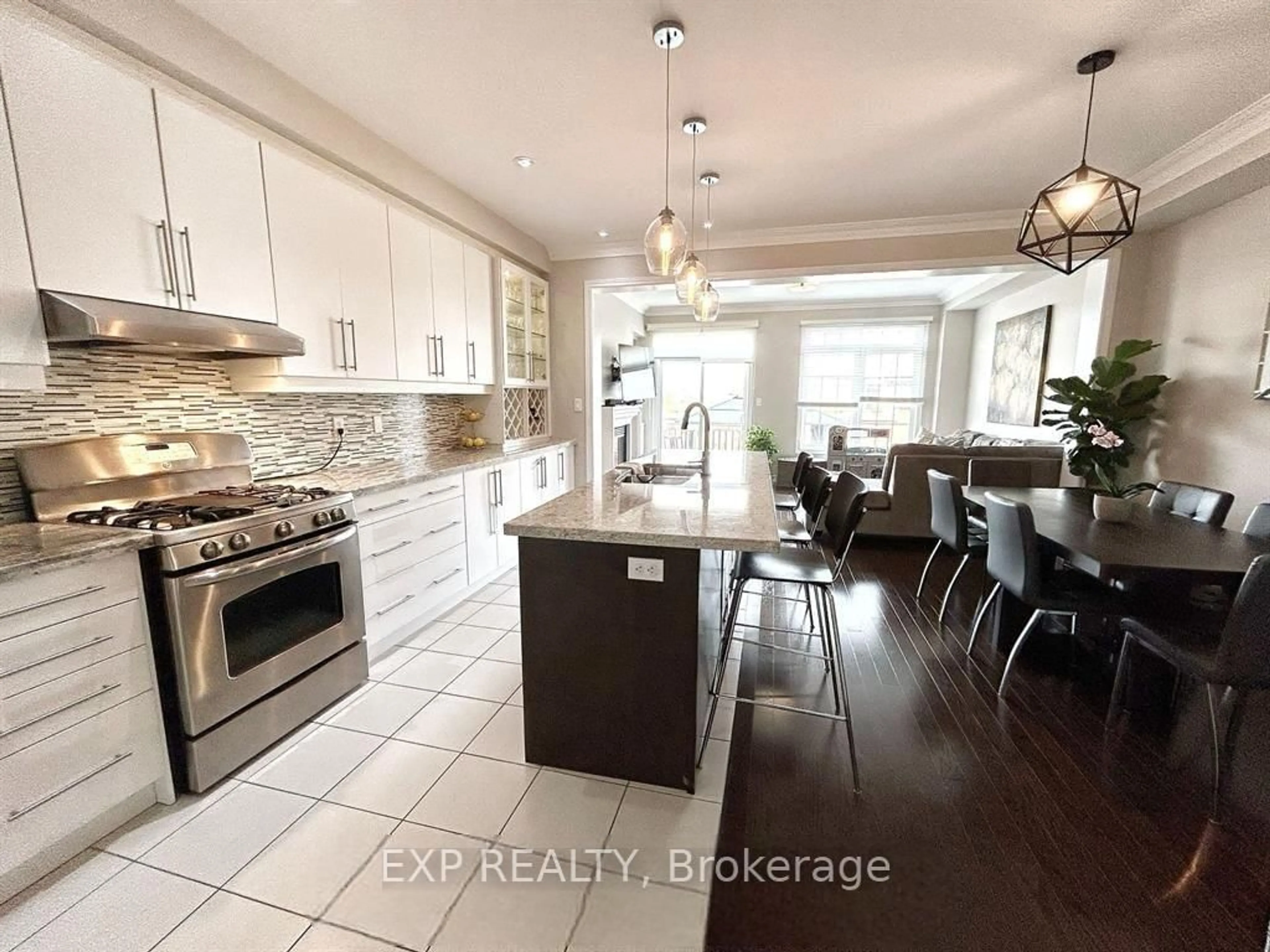 Open concept kitchen, unknown for 144 Sky Harbour Dr, Brampton Ontario L6Y 0C1