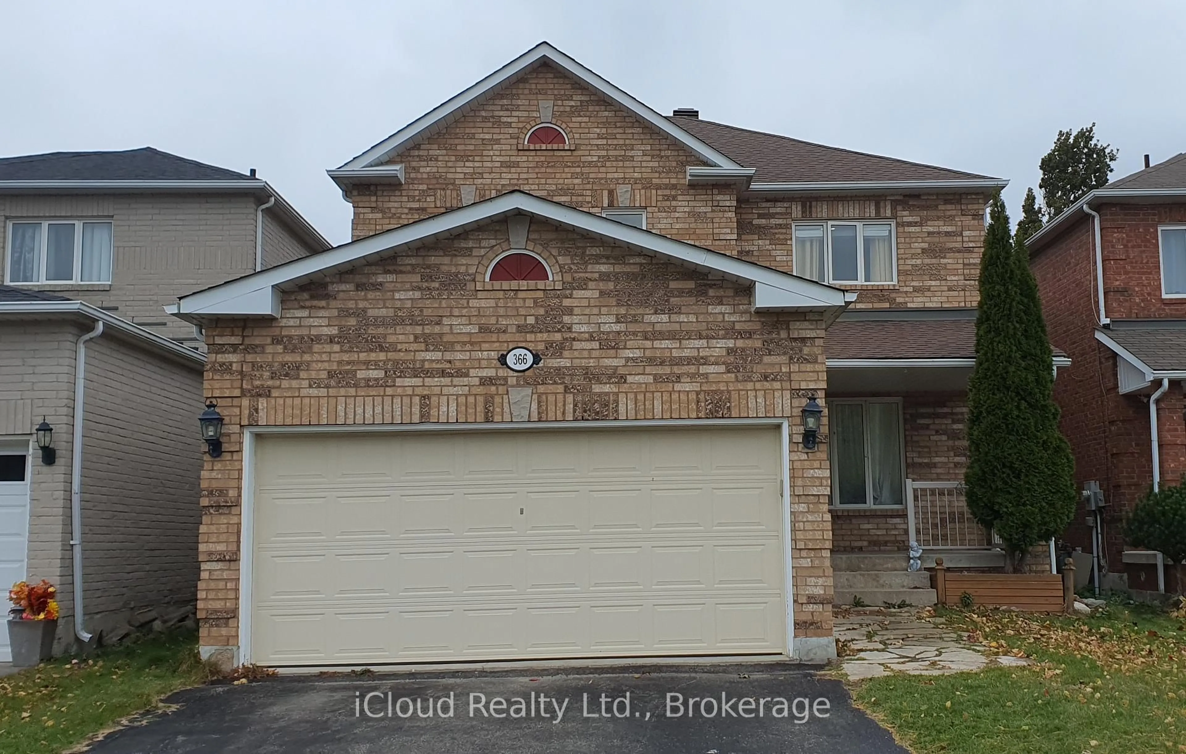 Home with brick exterior material, street for 366 Marshall Cres, Orangeville Ontario L9W 4Y4