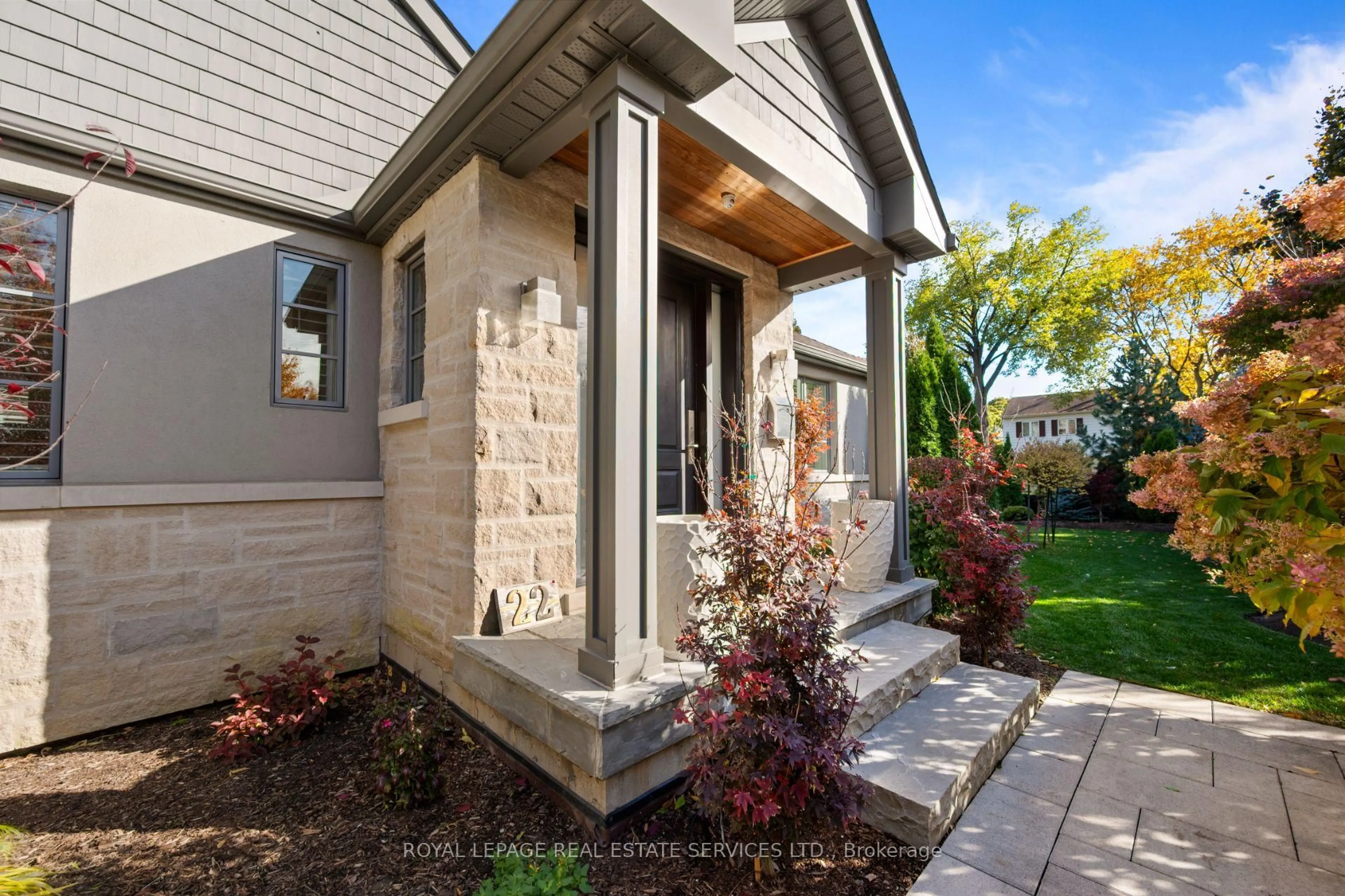Home with brick exterior material, street for 22 Fairmar Ave, Toronto Ontario M8Y 2C8