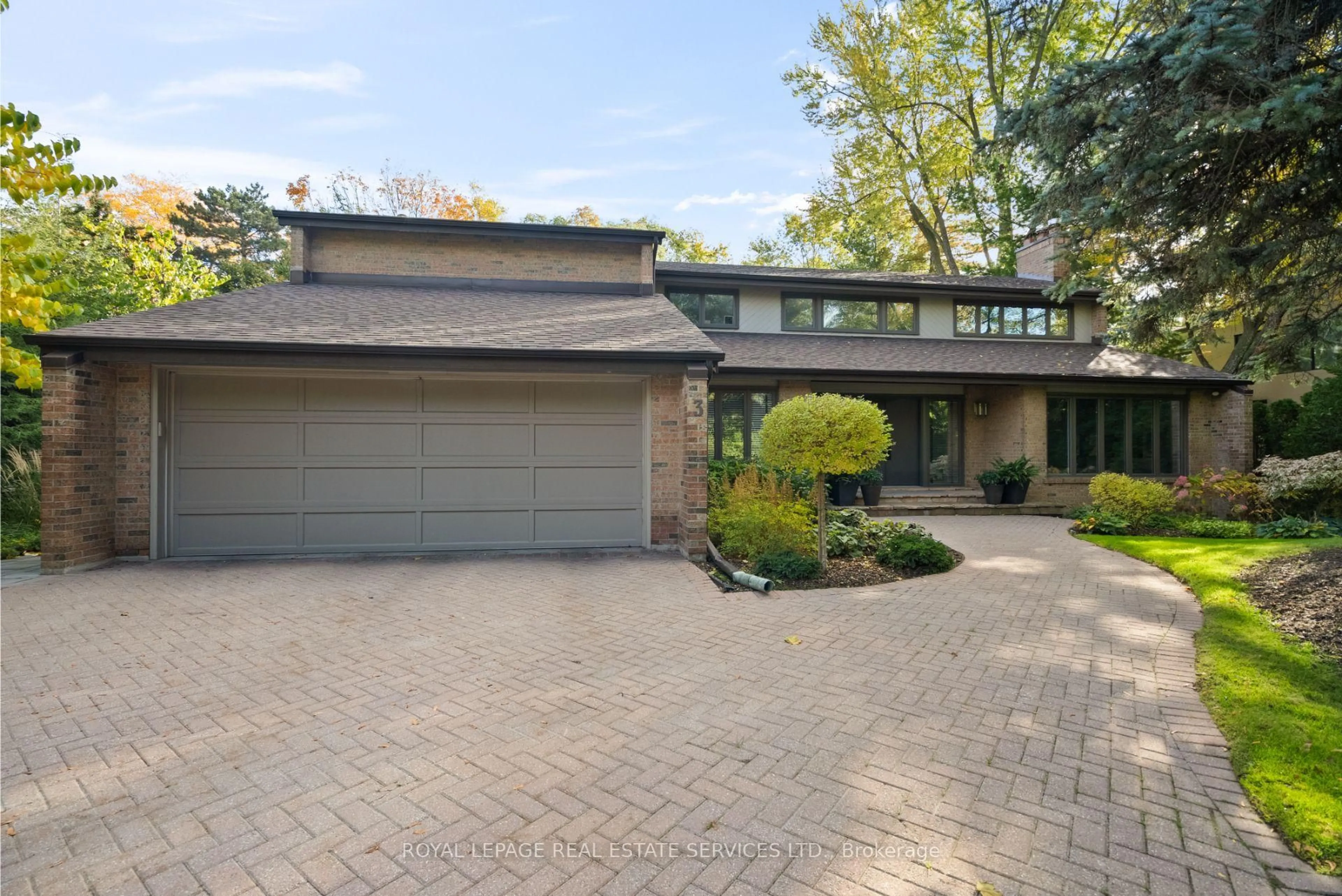 Home with brick exterior material, street for 3 Friars Lane, Toronto Ontario M9A 1T6