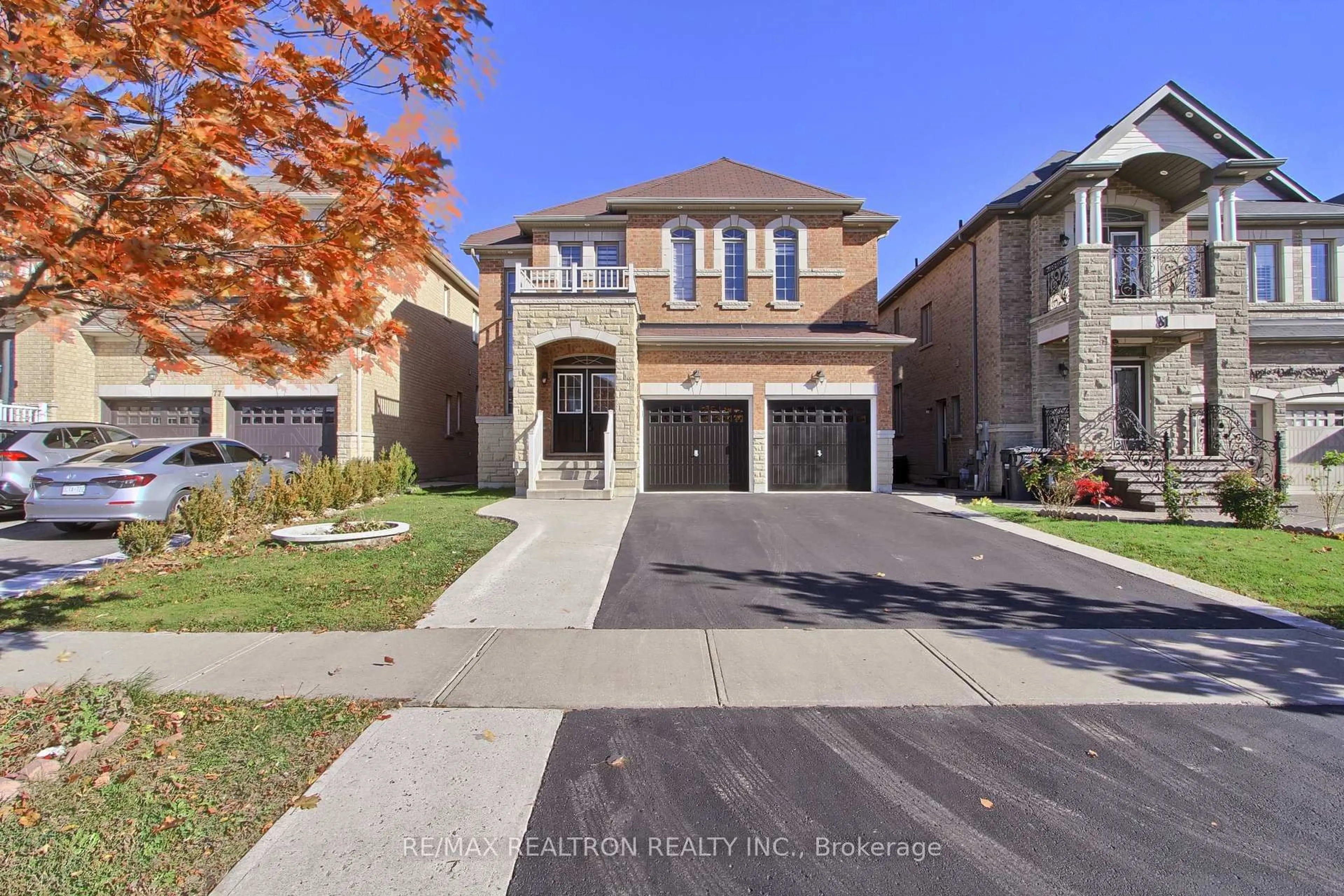 Home with brick exterior material, street for 79 Apple Valley Way, Brampton Ontario L6P 0W4