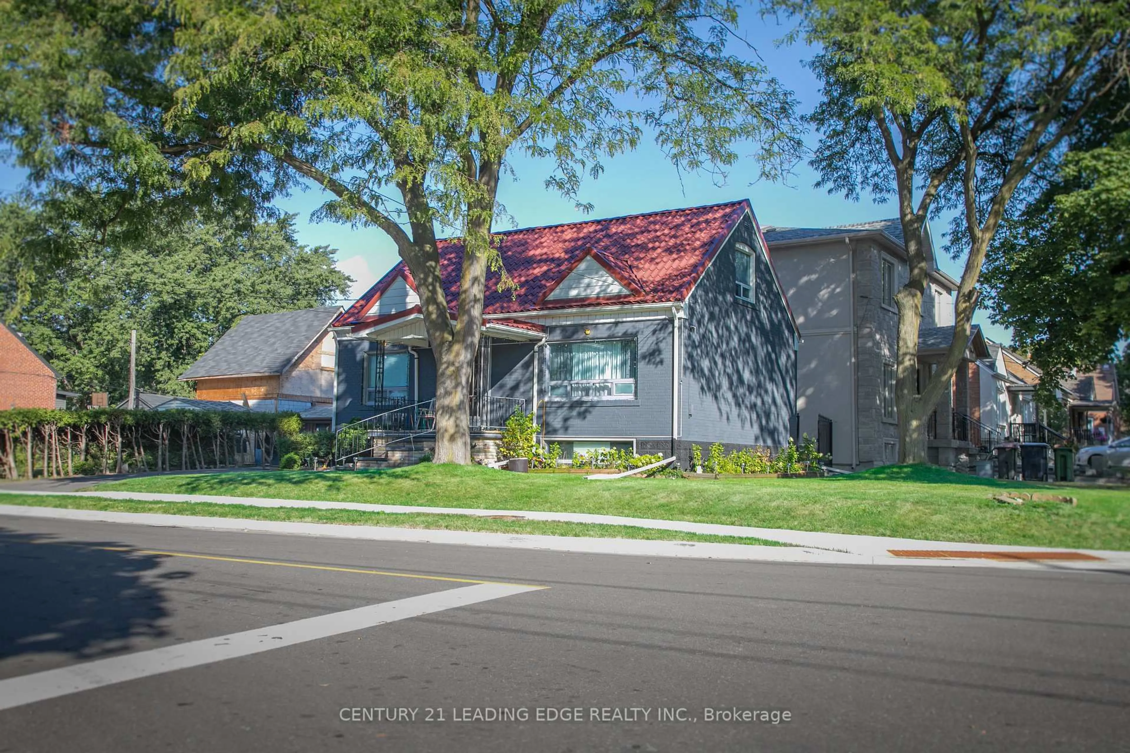 Home with brick exterior material, street for 10 Yvonne Ave, Toronto Ontario M3L 1C7