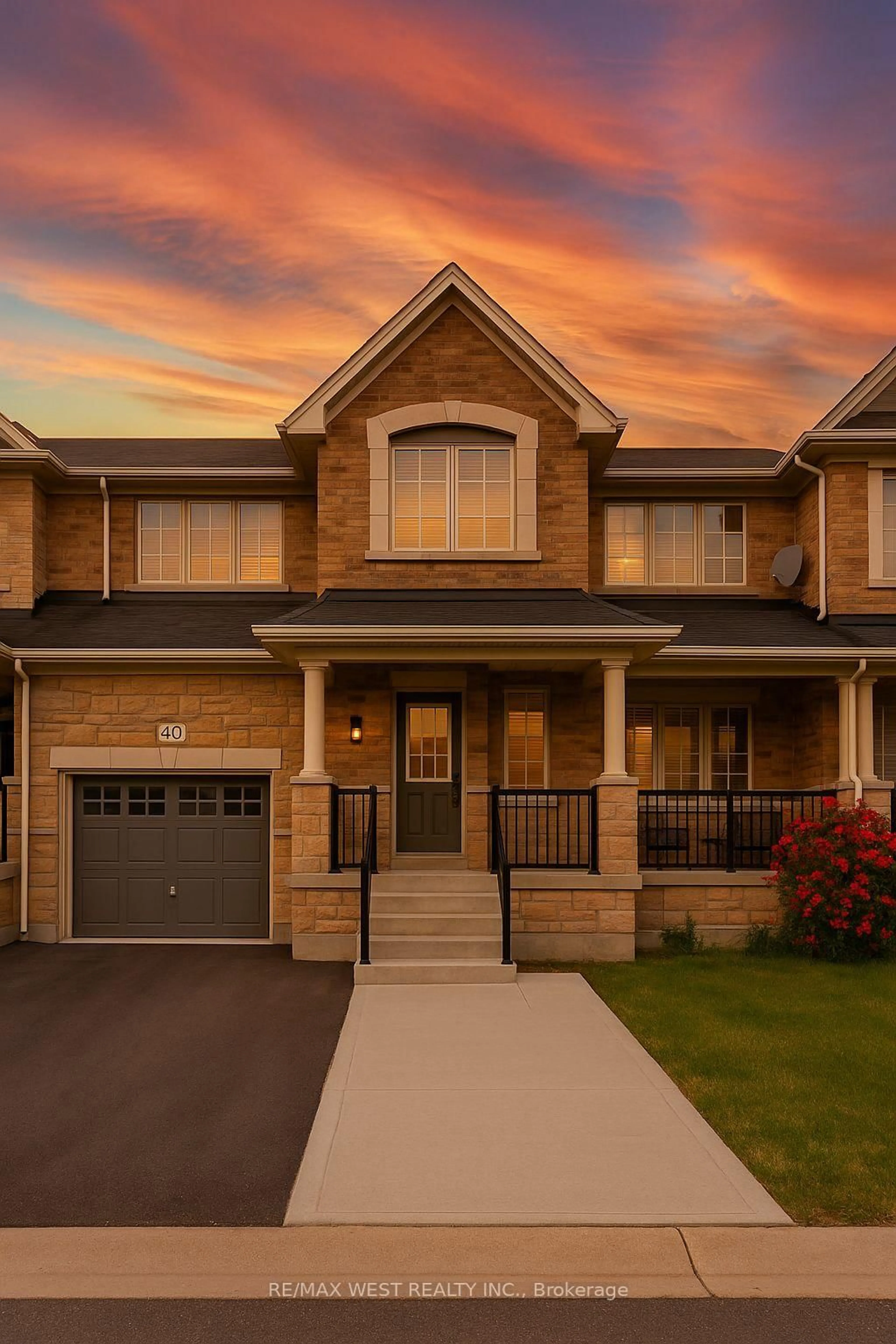 Home with brick exterior material, street for 40 Yellowknife Rd, Brampton Ontario L6R 3X4