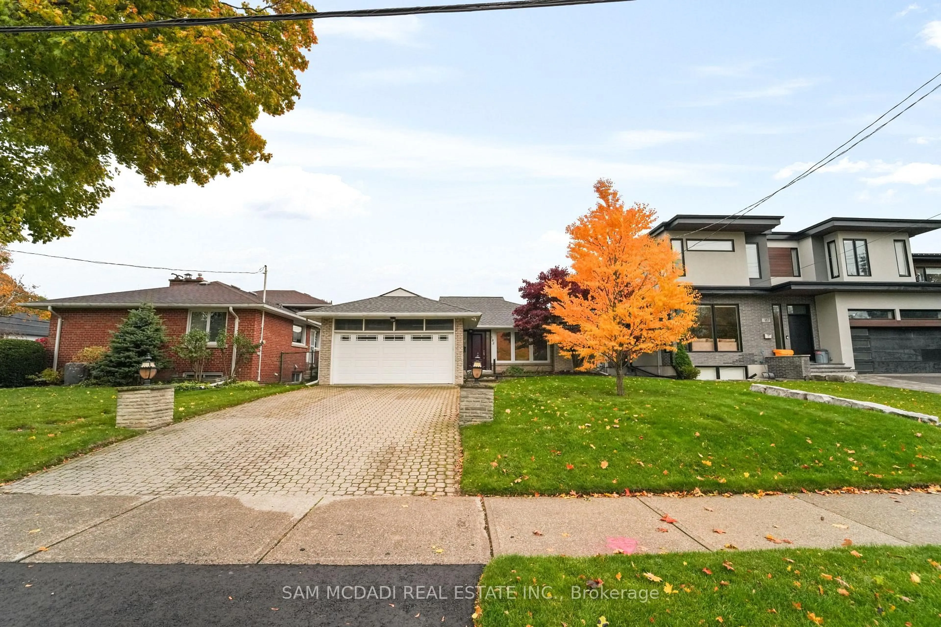 Home with brick exterior material, street for 185 Rathburn Rd, Toronto Ontario M9B 2L2
