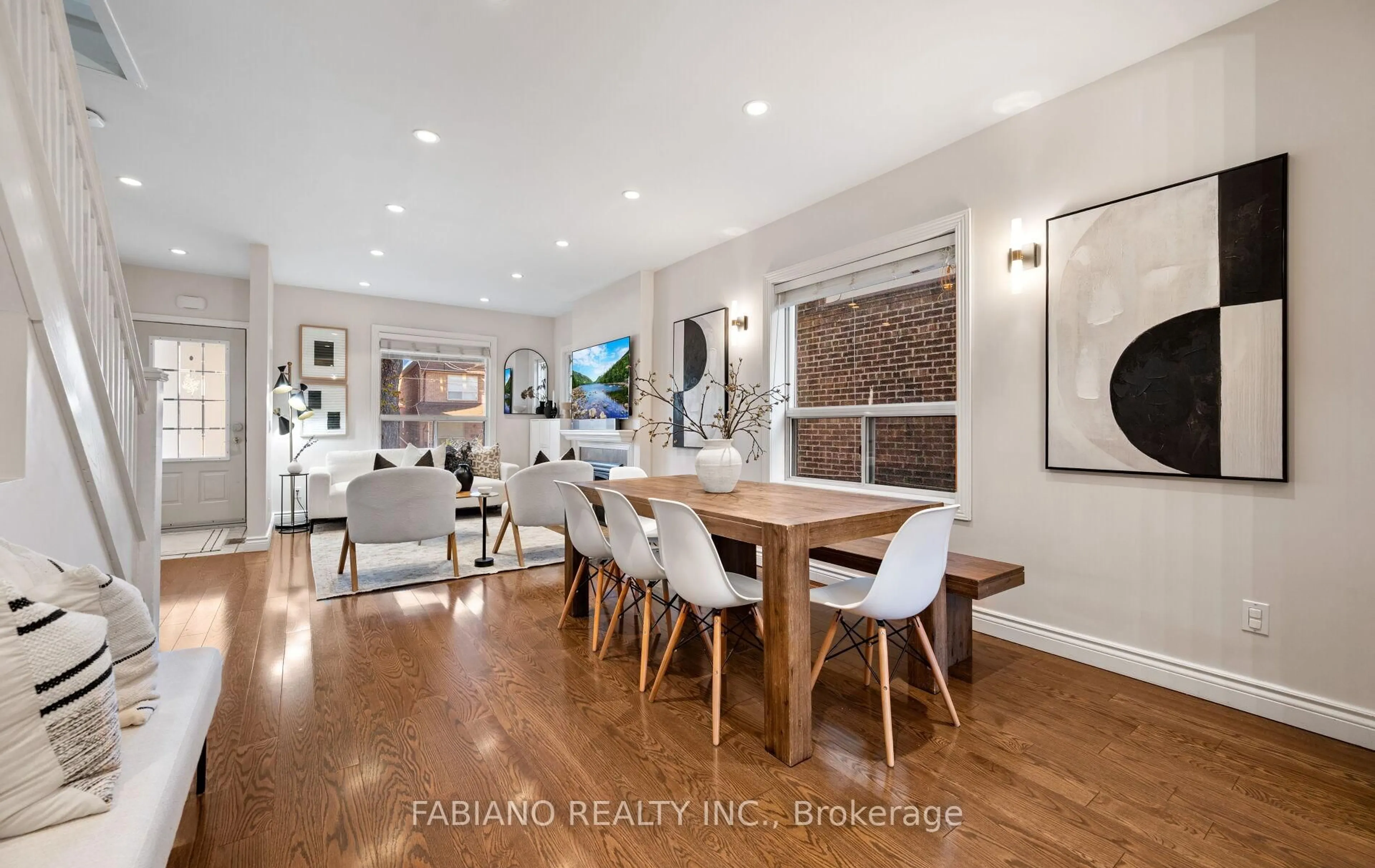 Dining room, unknown for 117 Morrison Ave, Toronto Ontario M6E 1M3