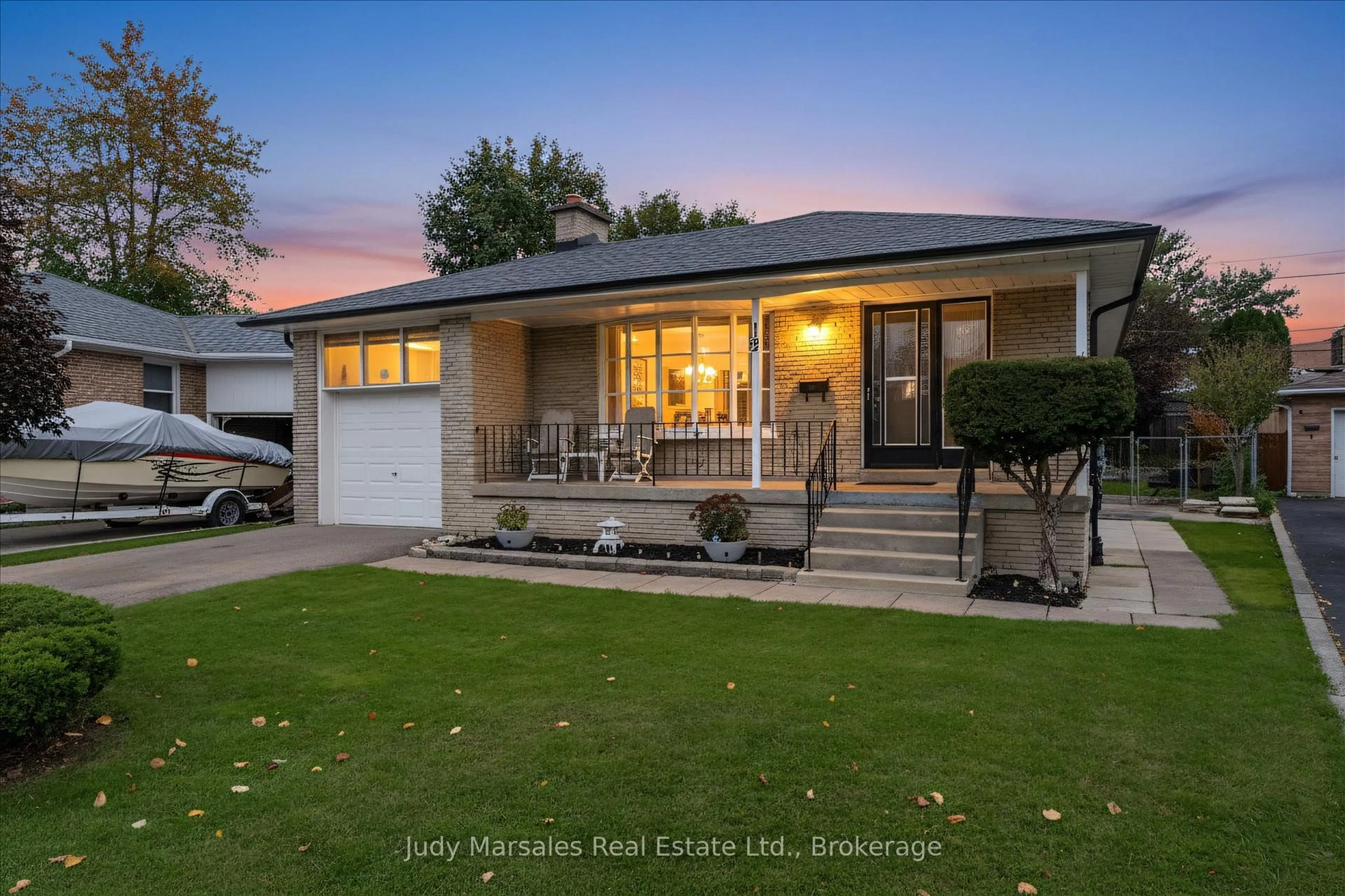 Home with vinyl exterior material, street for 12 Monet Ave, Toronto Ontario M9C 3N7