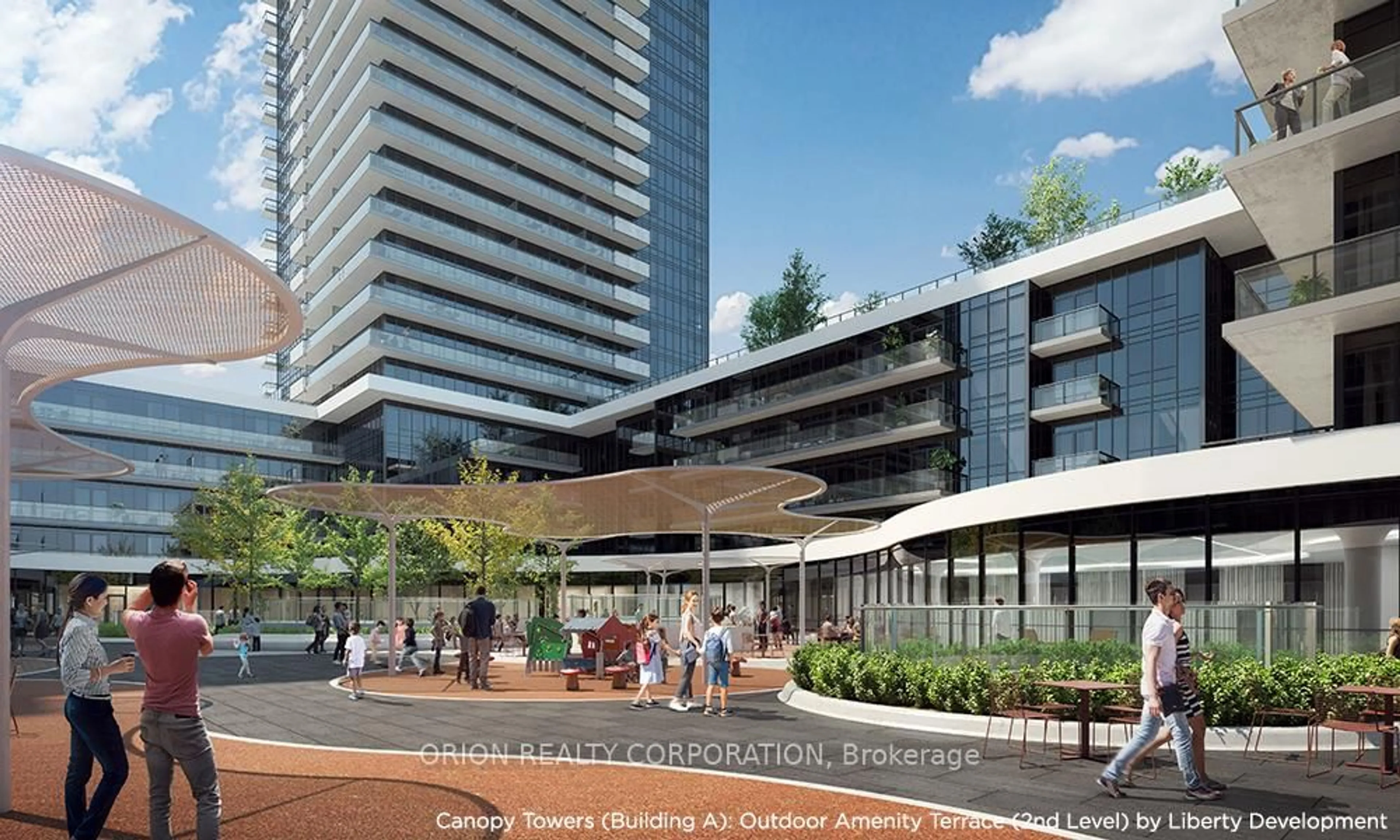 Indoor foyer for 5105 Hurontario St #A-1801, Mississauga Ontario L4Z 3X7