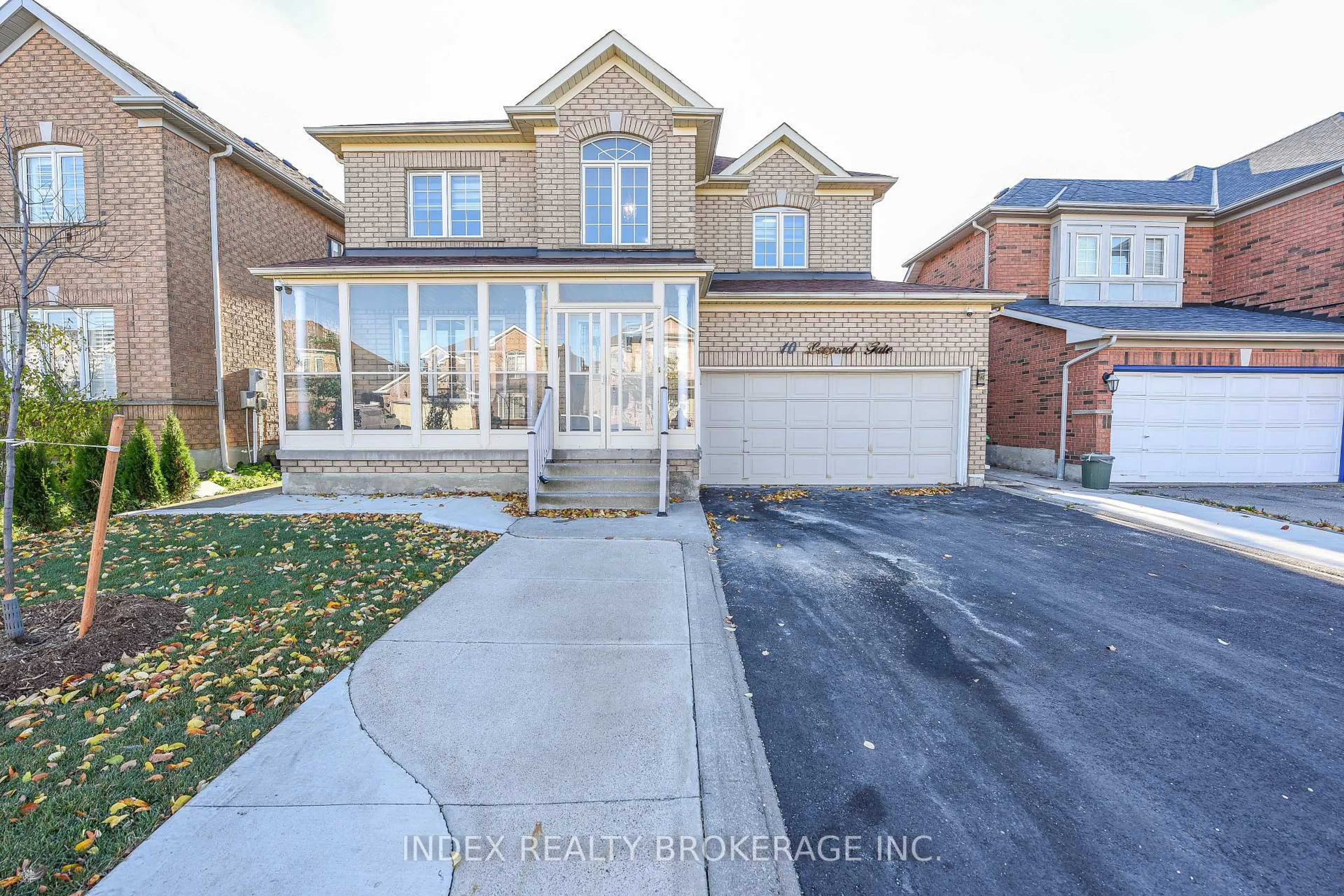 Home with brick exterior material, street for 10 Leopard Gate, Brampton Ontario L6R 2E5