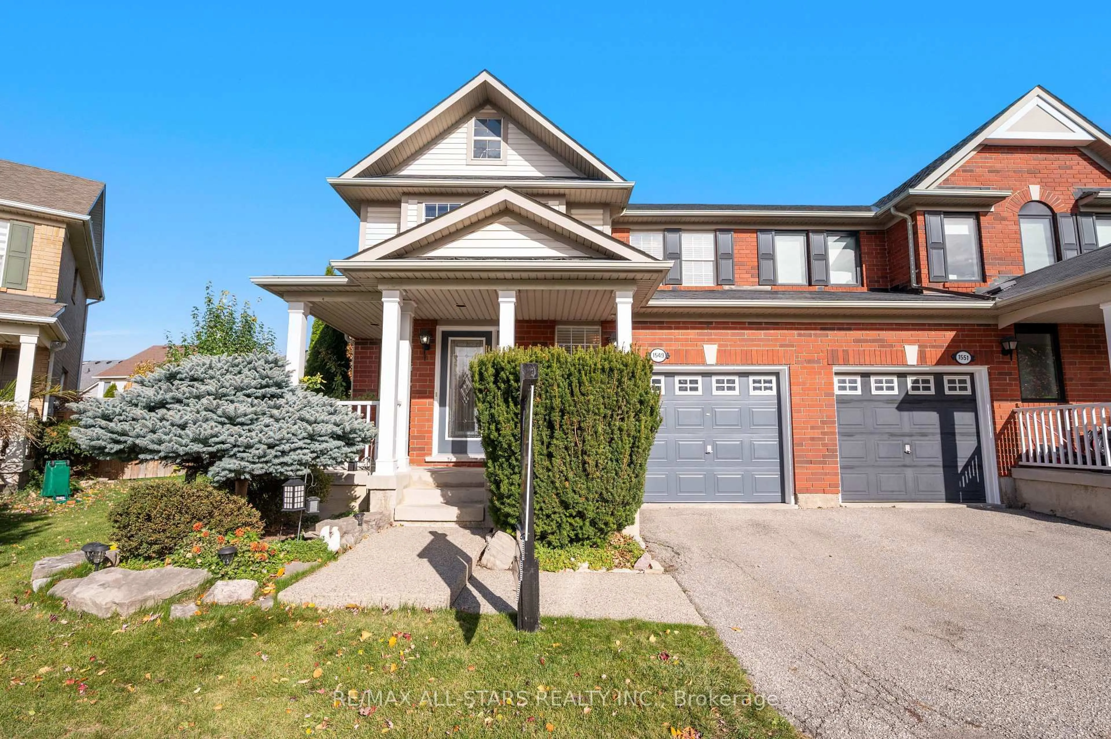Home with brick exterior material, street for 1549 Evans Terr, Milton Ontario L9T 5J4