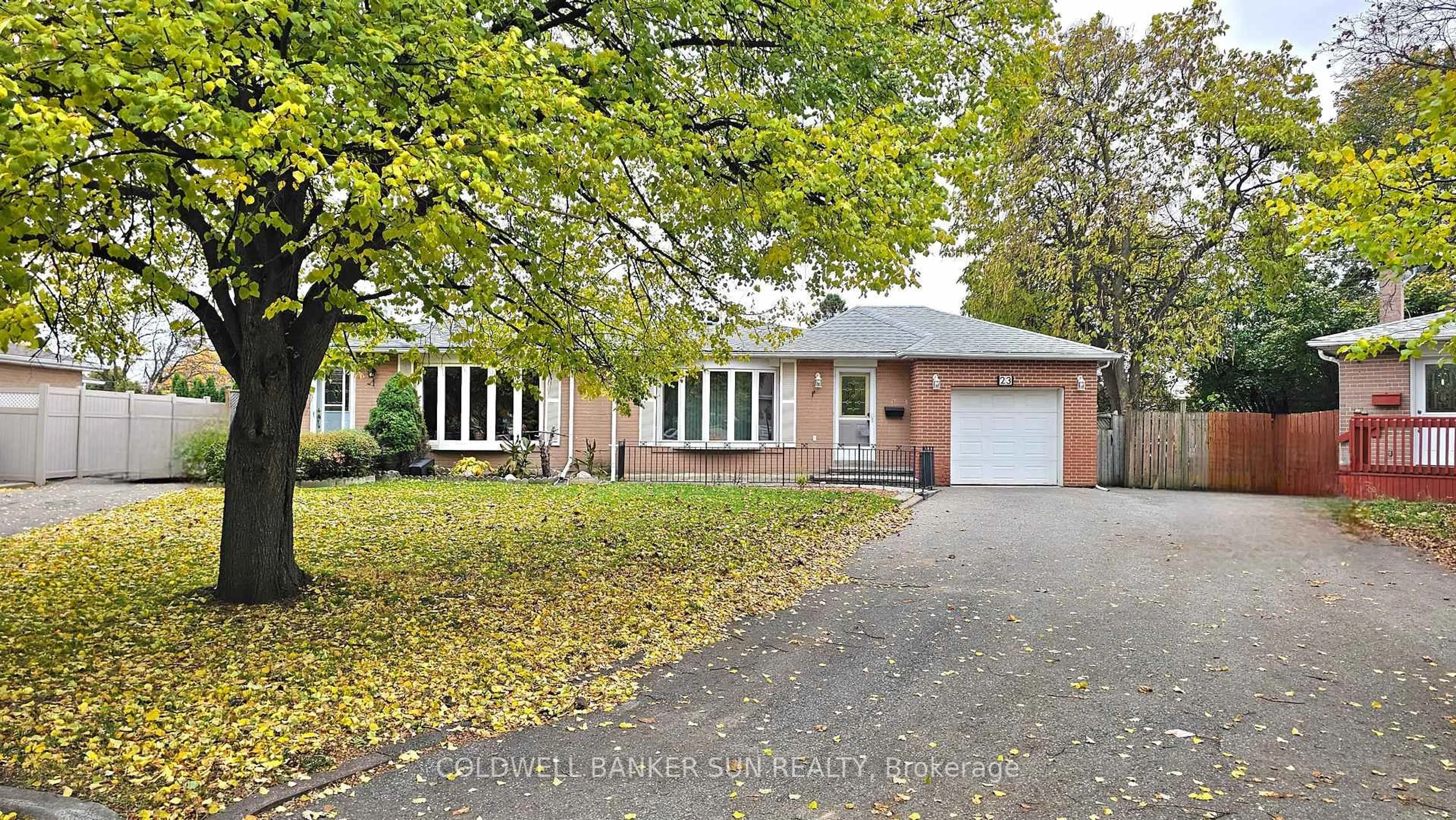 Home with brick exterior material, street for 23 Brookdale Cres, Brampton Ontario L6T 1M8