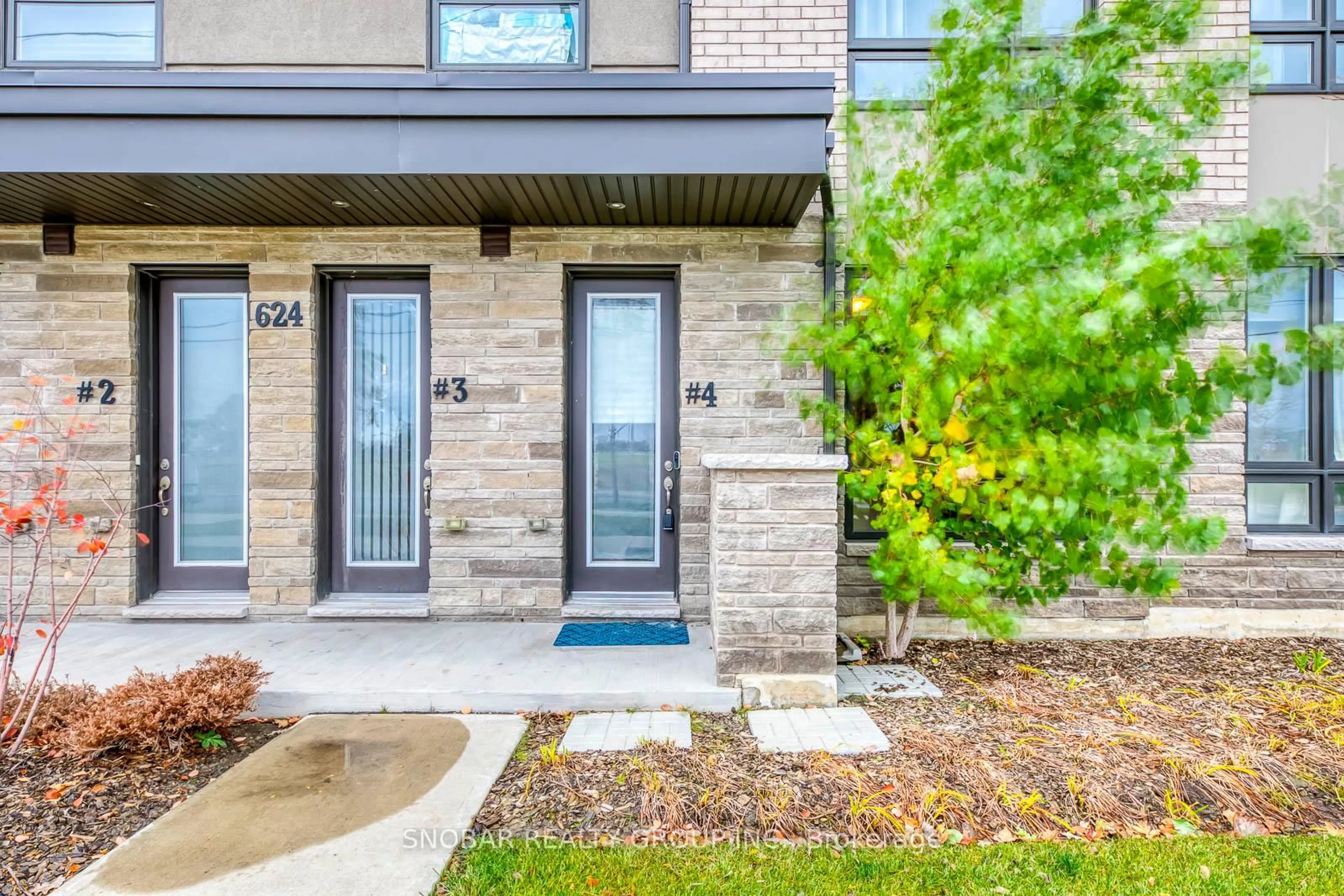 Home with brick exterior material, street for 624 Rexdale Blvd #4, Toronto Ontario M9W 0G1