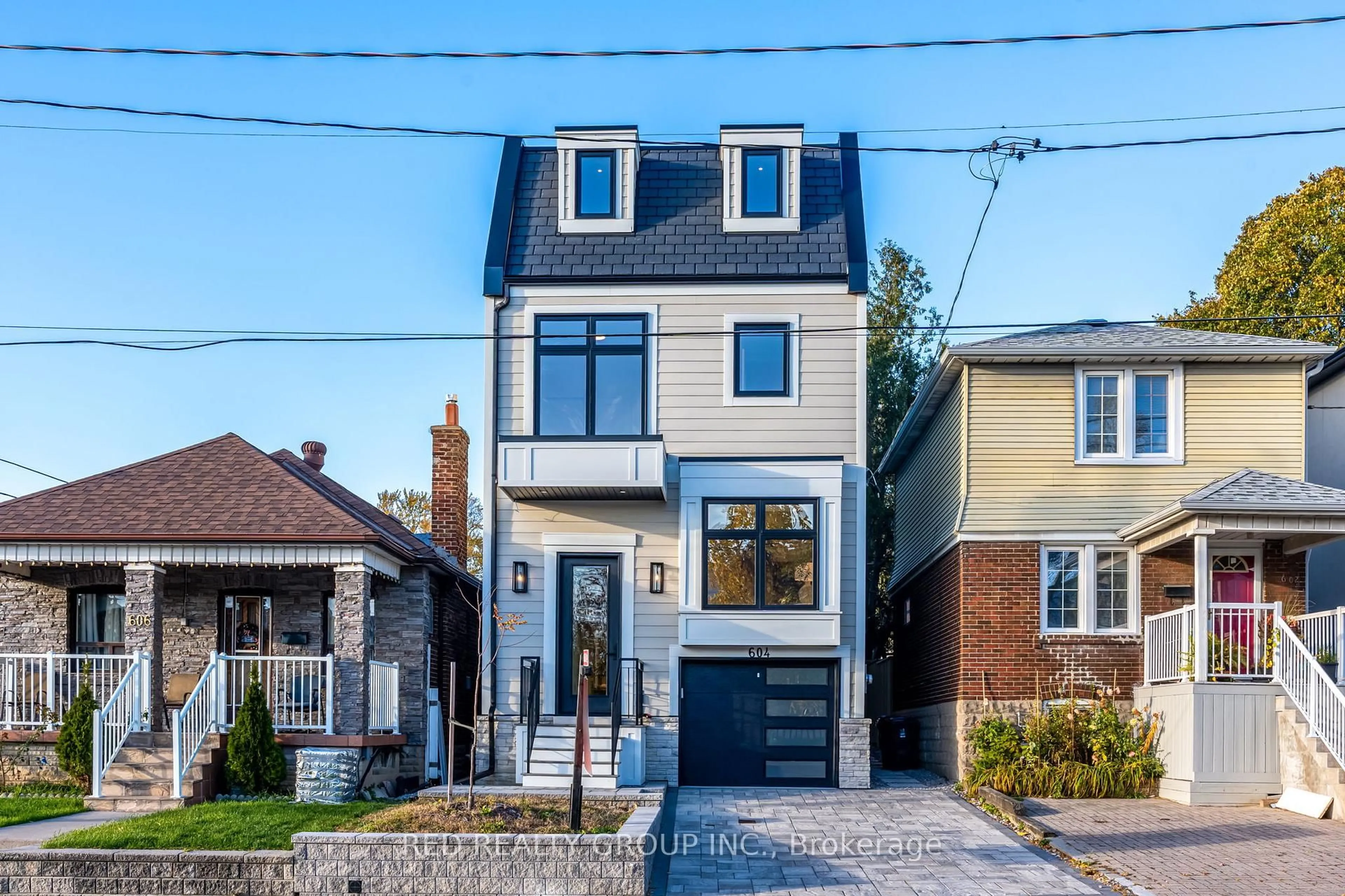 Home with brick exterior material, street for 604 Ridelle Ave, Toronto Ontario M6B 1K9