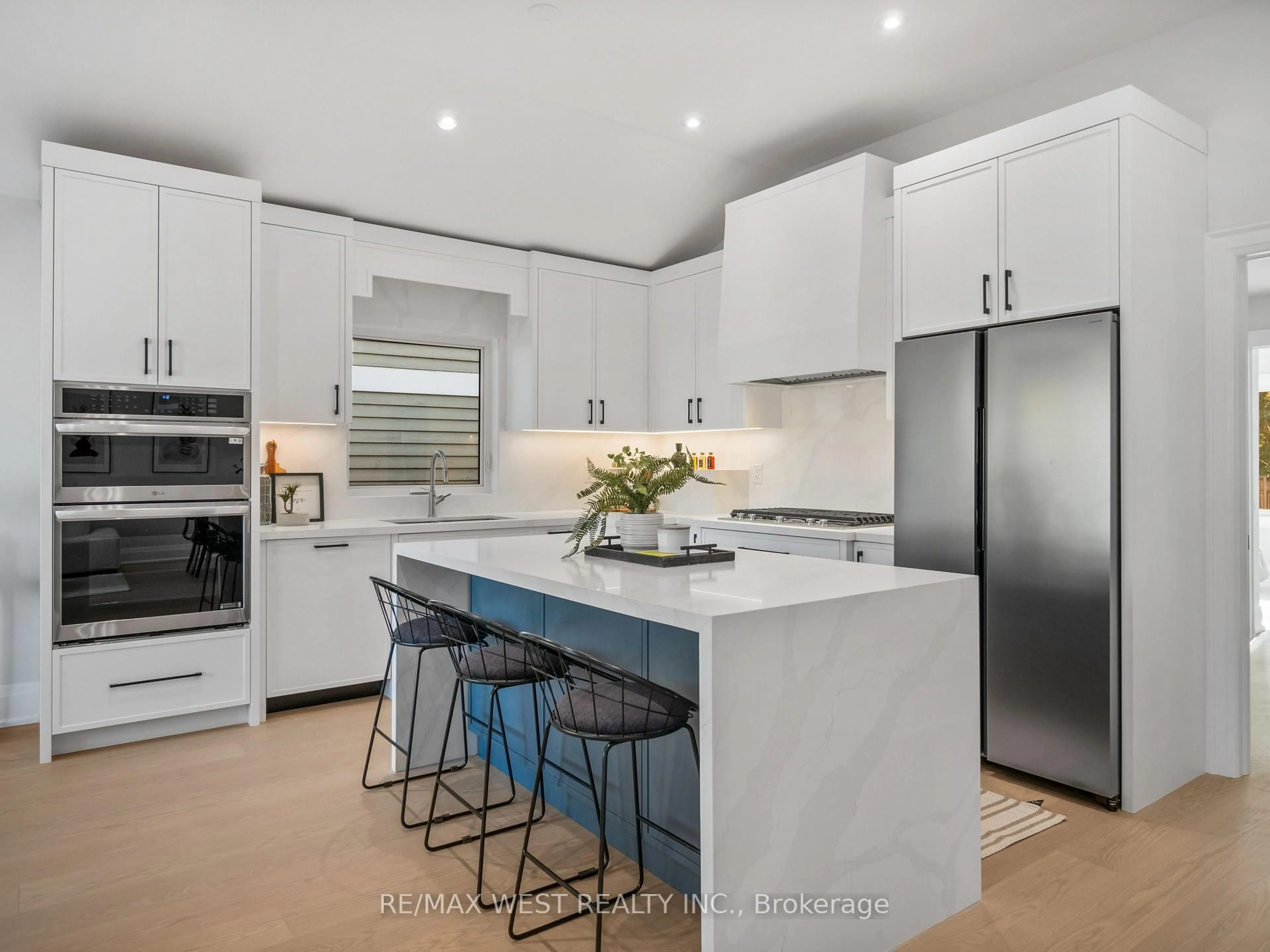 Contemporary kitchen, ceramic/tile floor for 24 Appledale Rd, Toronto Ontario M9B 5G4