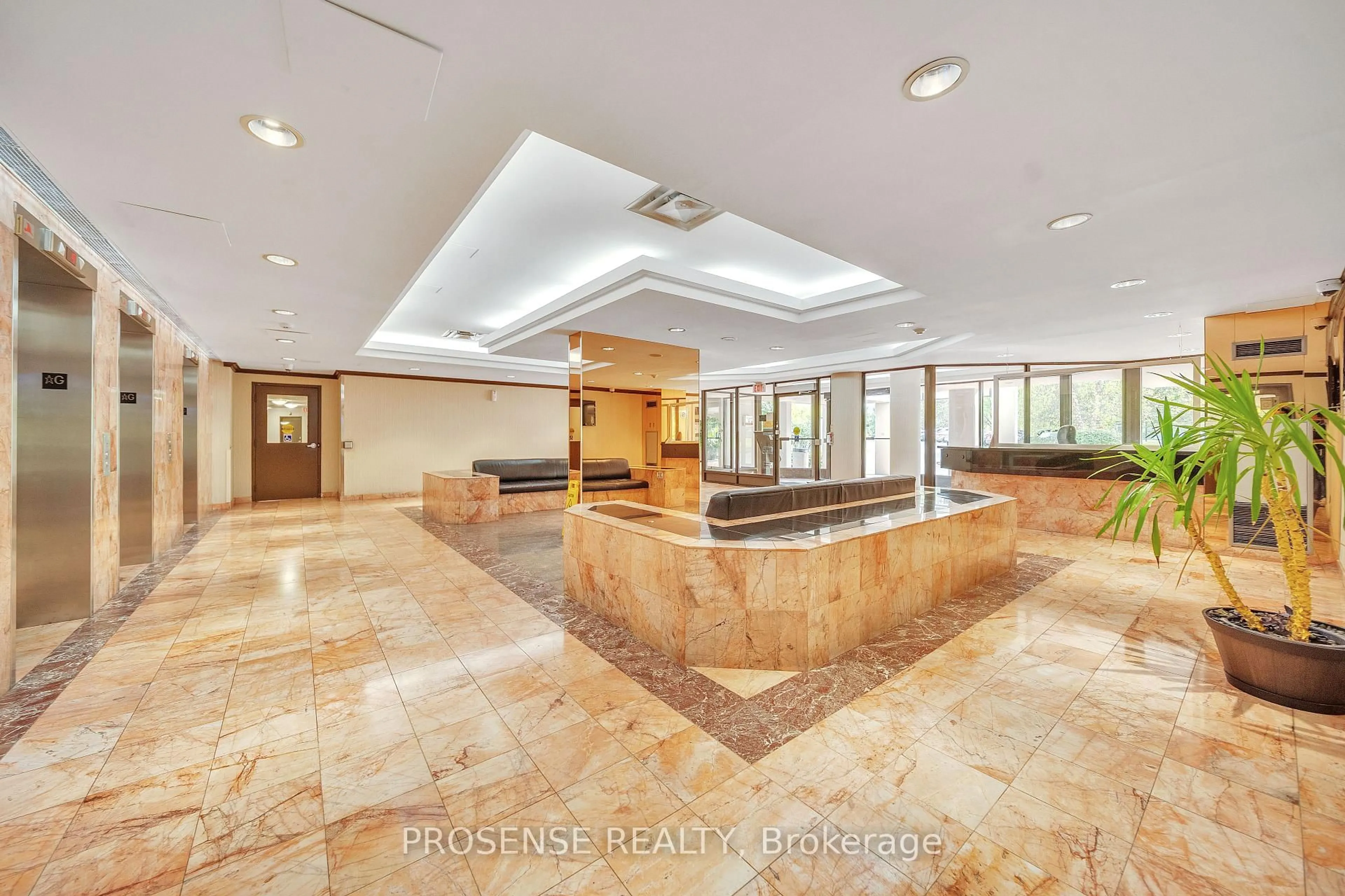 Lobby for 1 Rowntree Rd #206, Toronto Ontario M9V 5G7