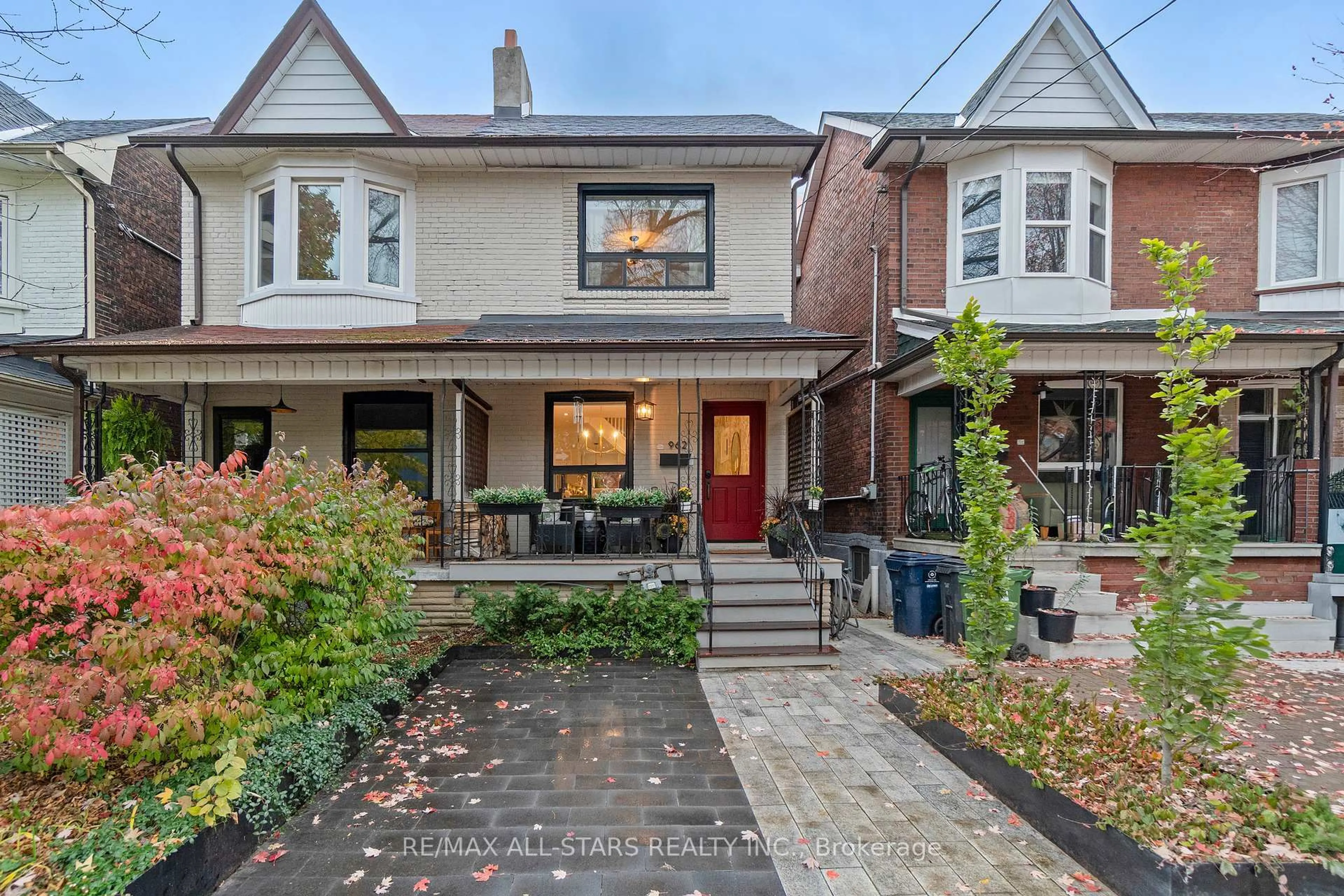 Home with brick exterior material, street for 962 Shaw St, Toronto Ontario M6G 3M7