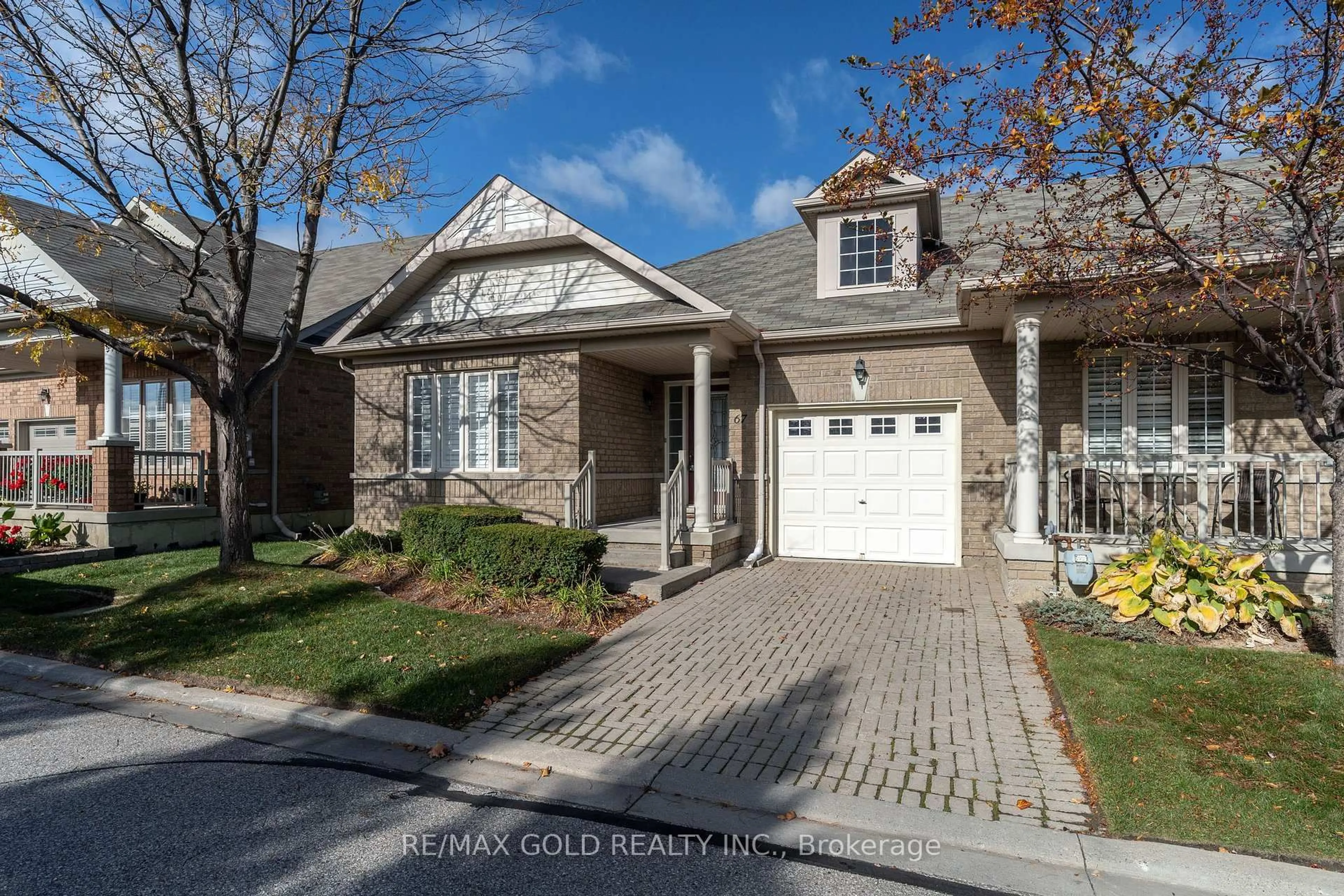Home with brick exterior material, street for 67 Locust Dr, Brampton Ontario L6R 0W2