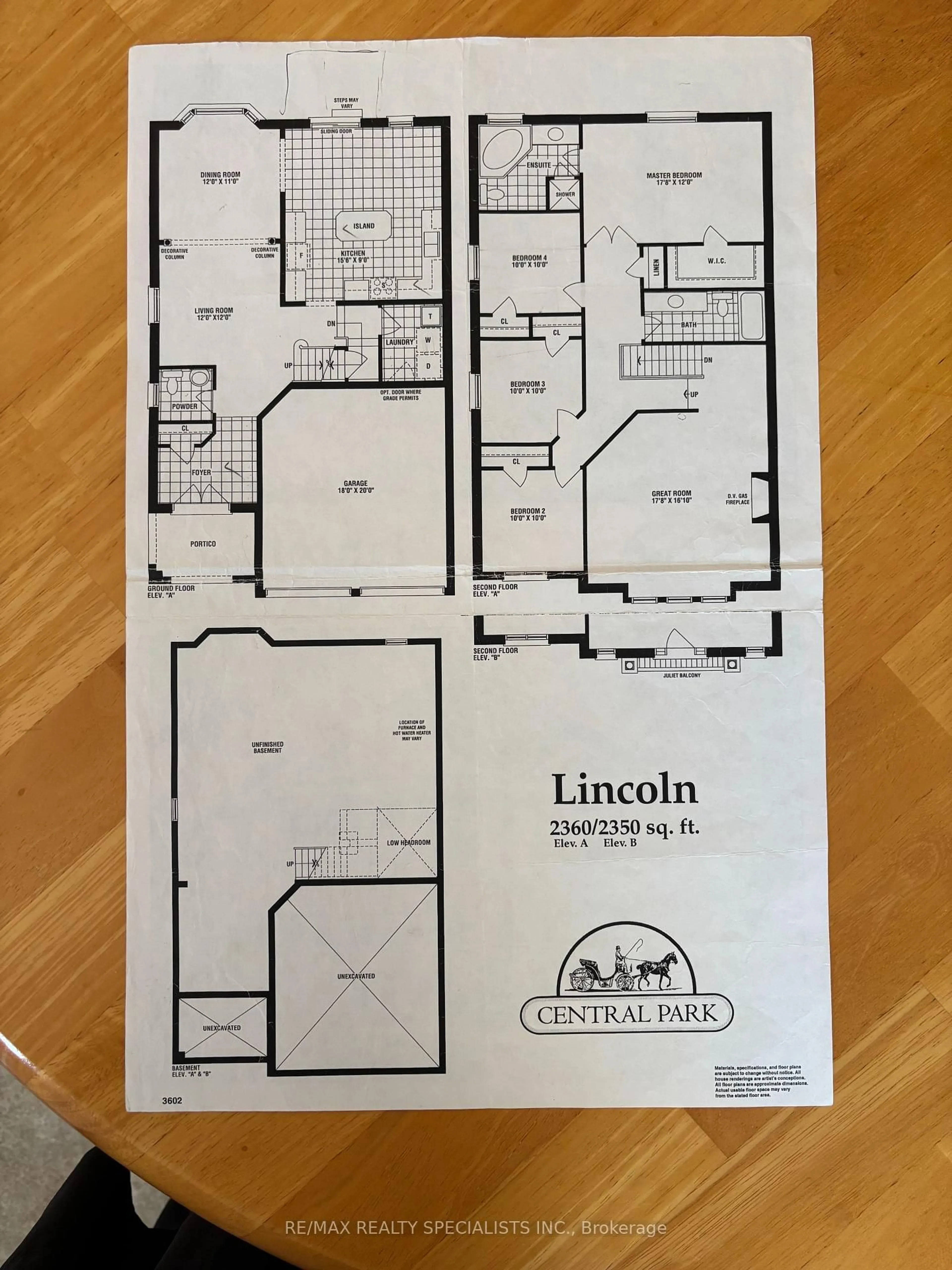 Floor plan for 796 Alliance Crt, Mississauga Ontario L5V 3C4