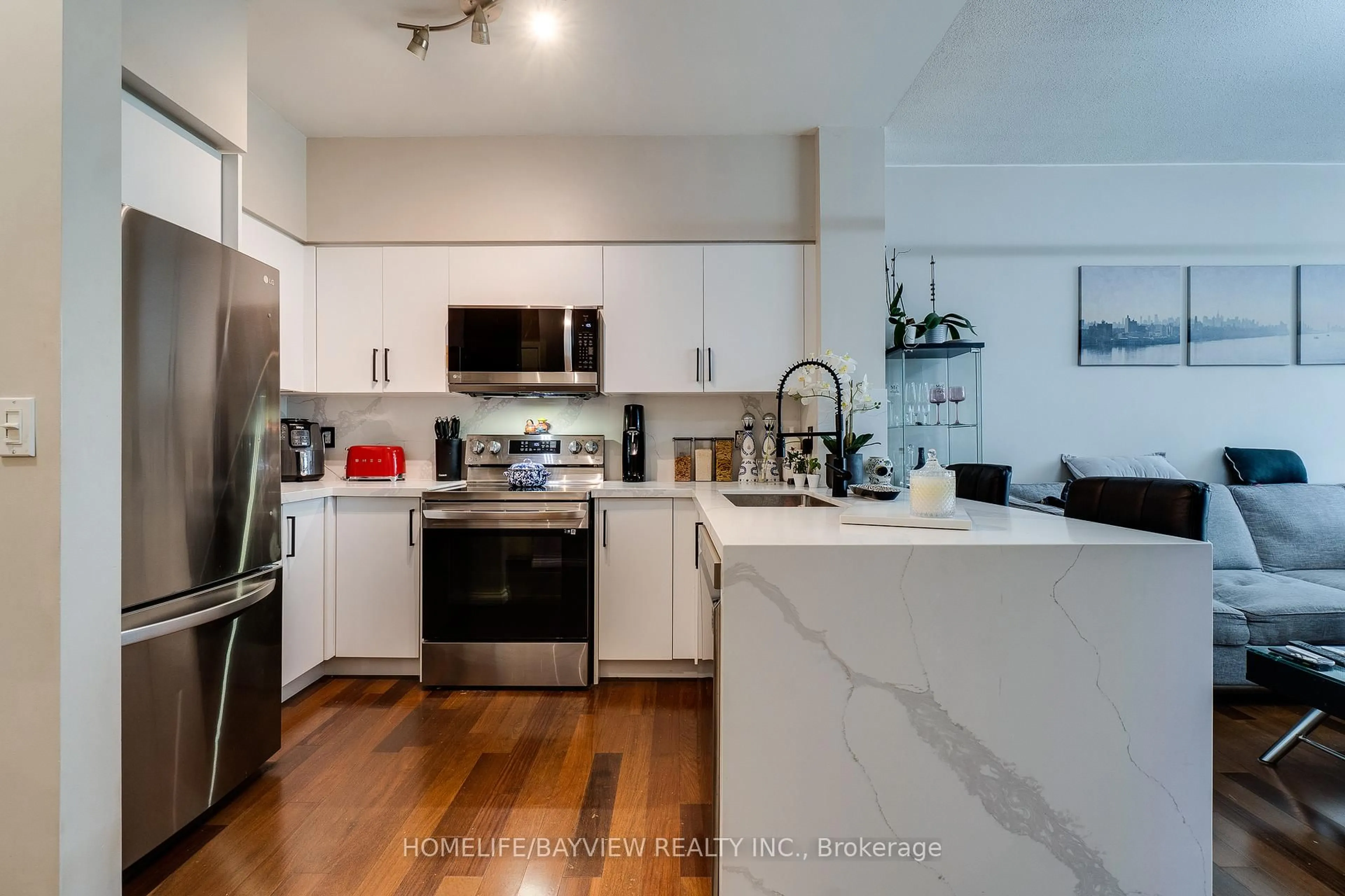 Open concept kitchen, unknown for 185 Legion Rd #315, Toronto Ontario M8Y 0A1