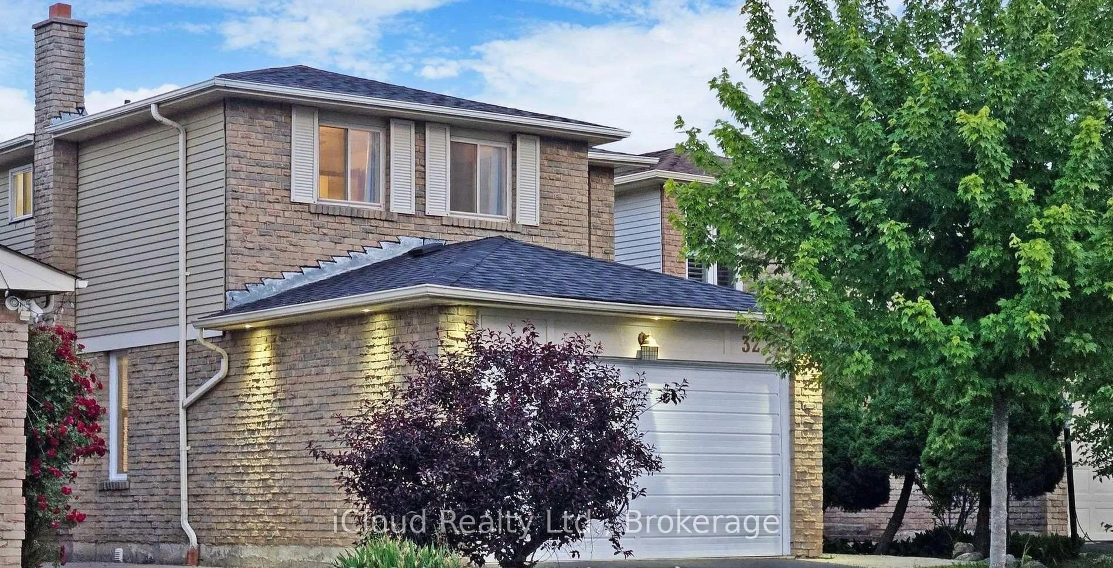 Home with brick exterior material, street for 32 Dafoe Cres, Brampton Ontario L6Y 2L2