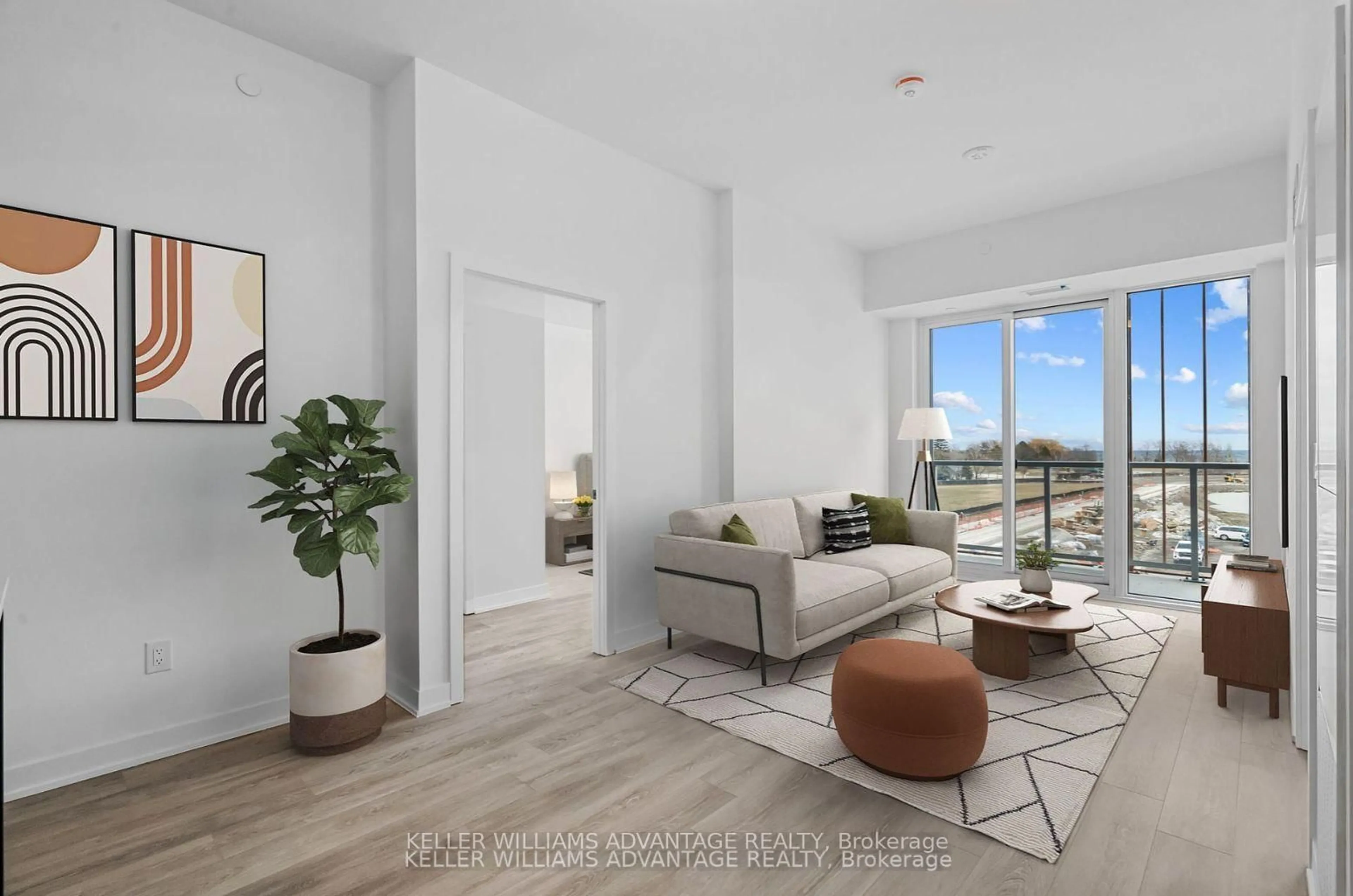 Living room with furniture, unknown for 220 Missinnihe Way #307, Mississauga Ontario L5H 0A9