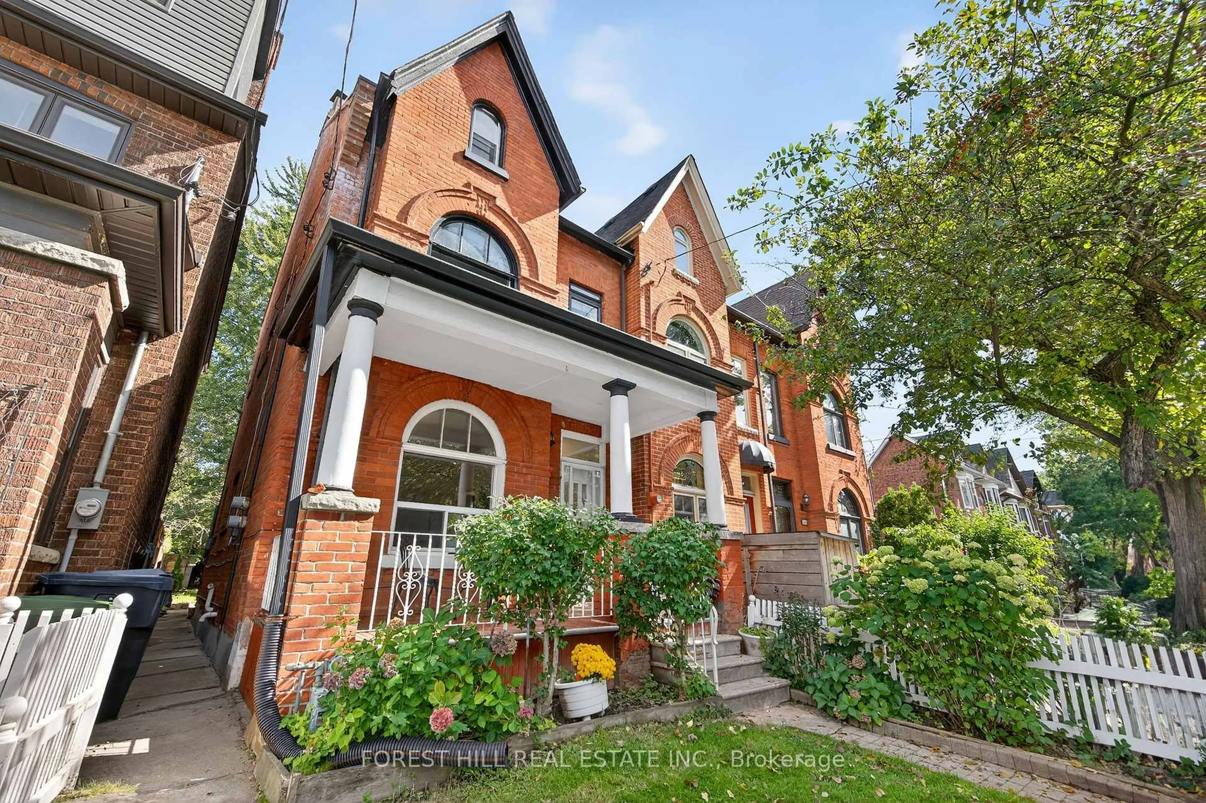 Home with brick exterior material, street for 487 Clendenan Ave, Toronto Ontario M6P 2X7