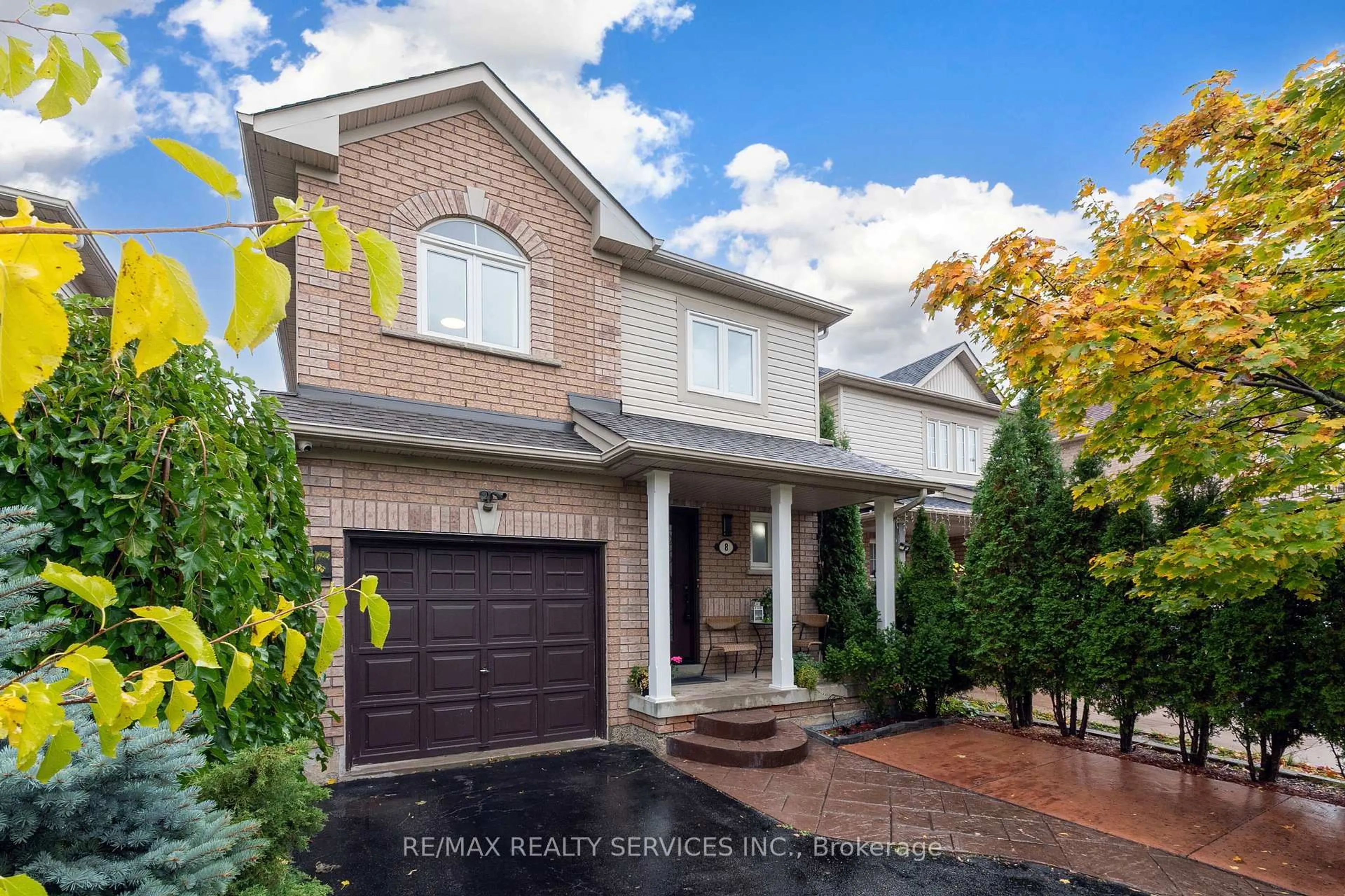Home with brick exterior material, street for 8 Ridgemore Cres, Brampton Ontario L7A 2L6
