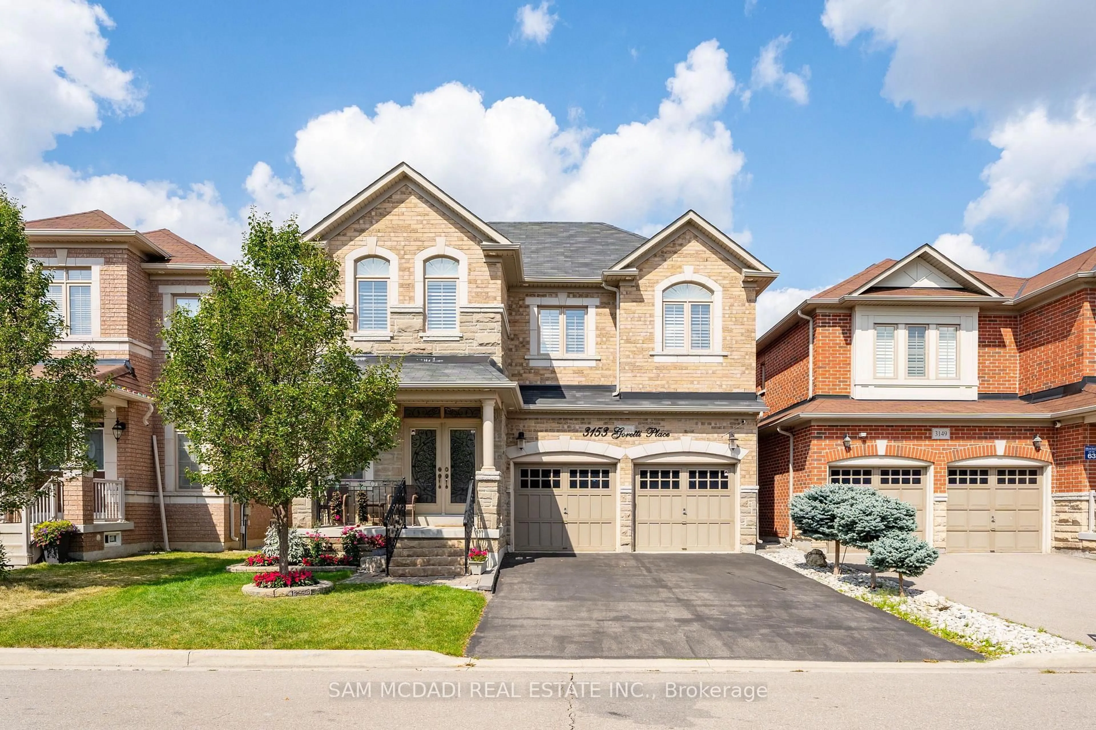 Home with brick exterior material, street for 3153 Goretti Pl, Mississauga Ontario L5M 0V8