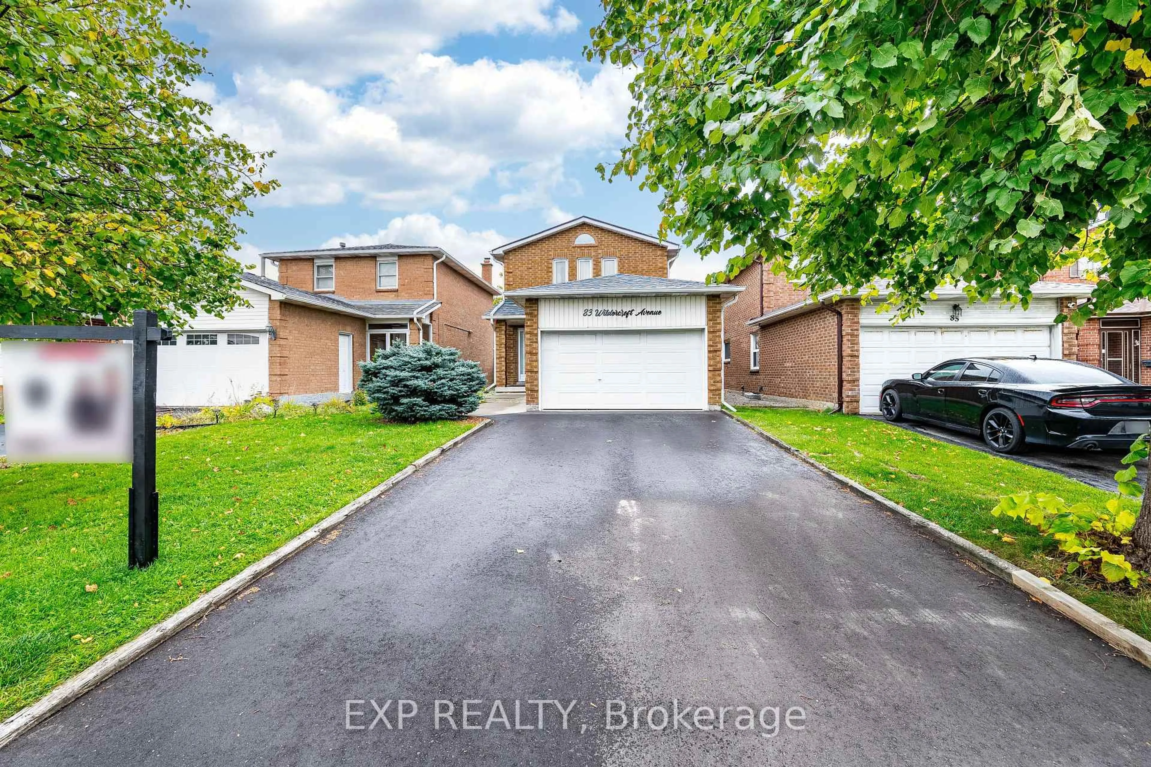 A pic from outside/outdoor area/front of a property/back of a property/a pic from drone, street for 83 Wildercroft Ave, Brampton Ontario L6V 4G6