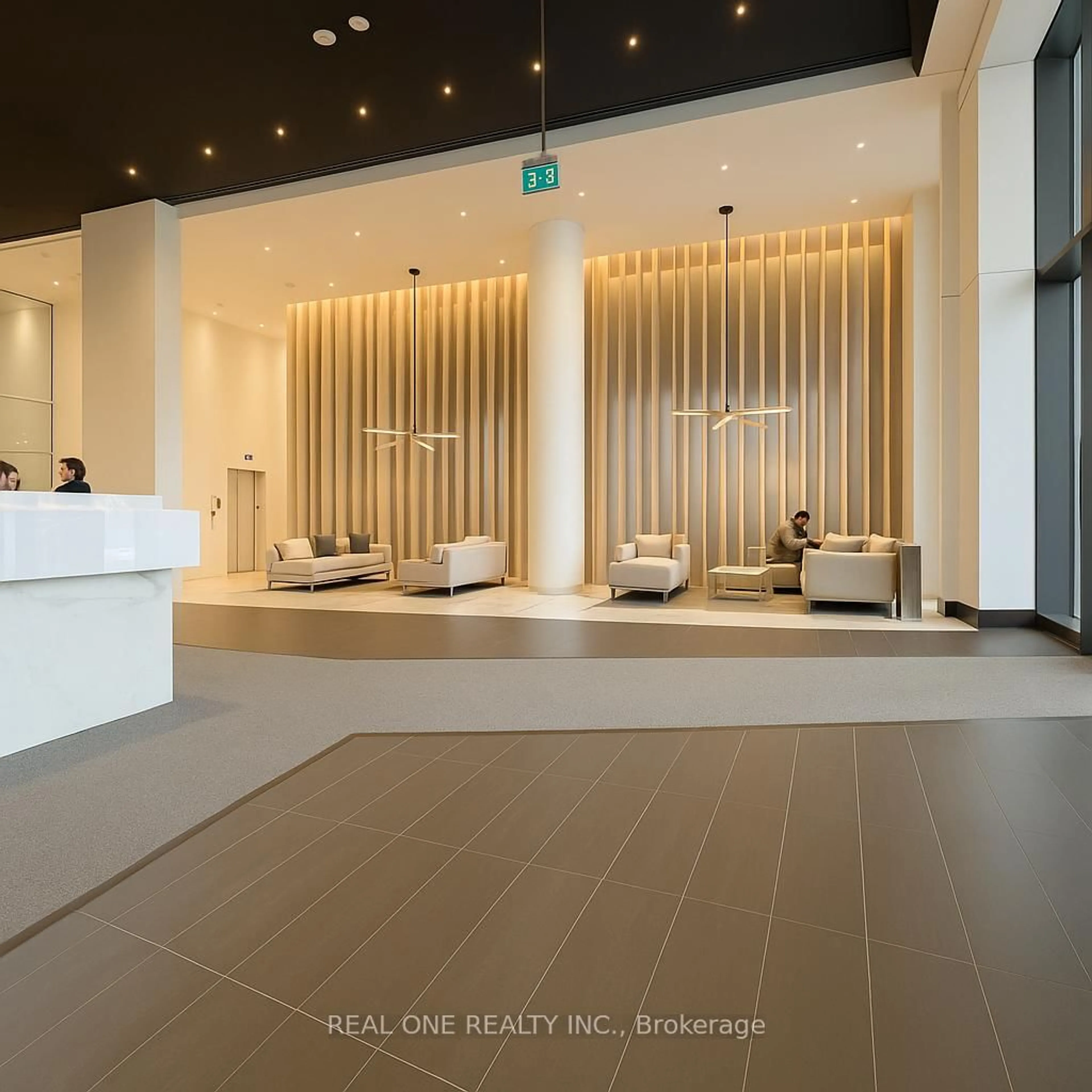 Lobby for 3900 Confederation Pkwy #3512, Mississauga Ontario L5B 0M3