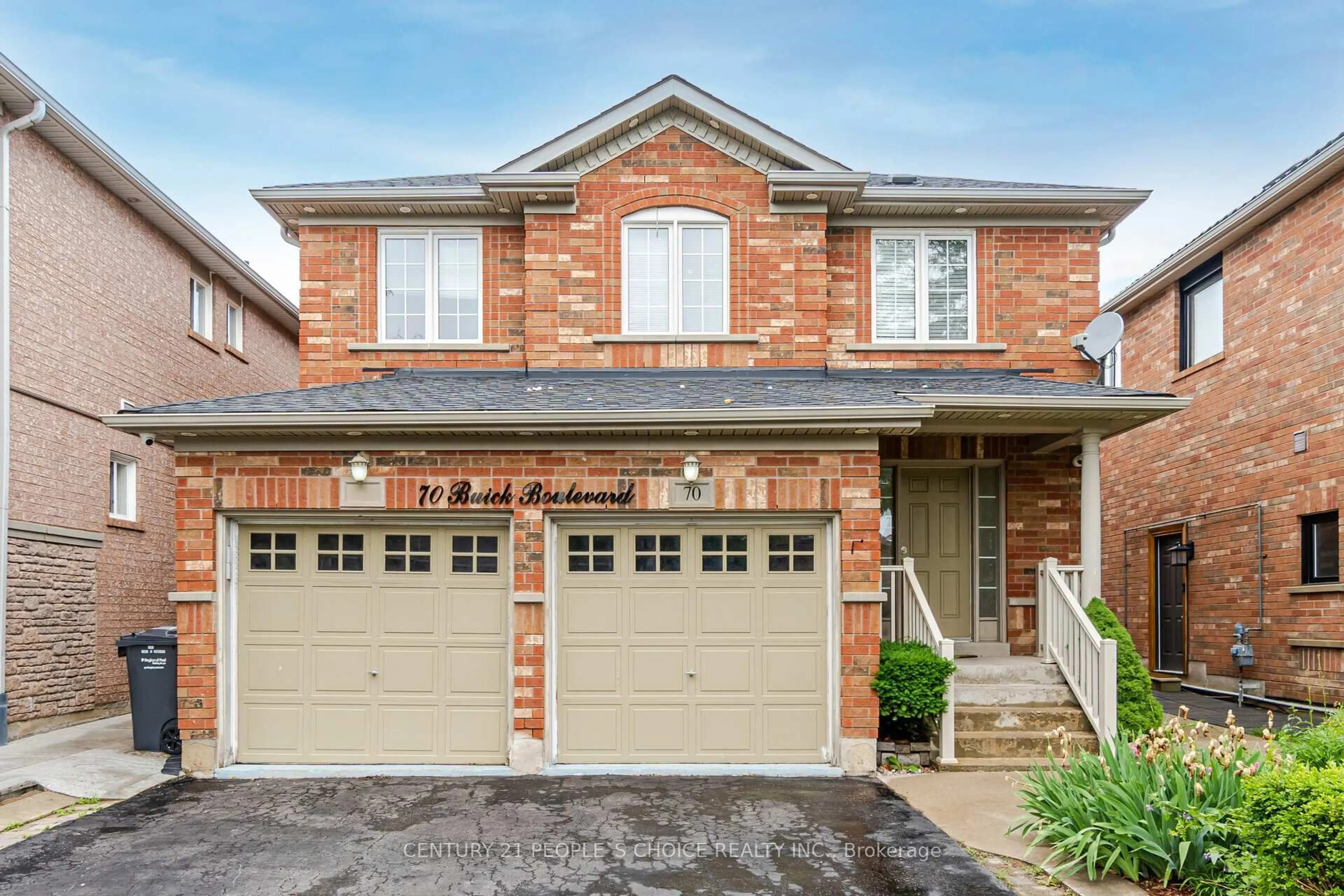 Home with brick exterior material, street for 70 Buick Blvd, Brampton Ontario L7A 3X7
