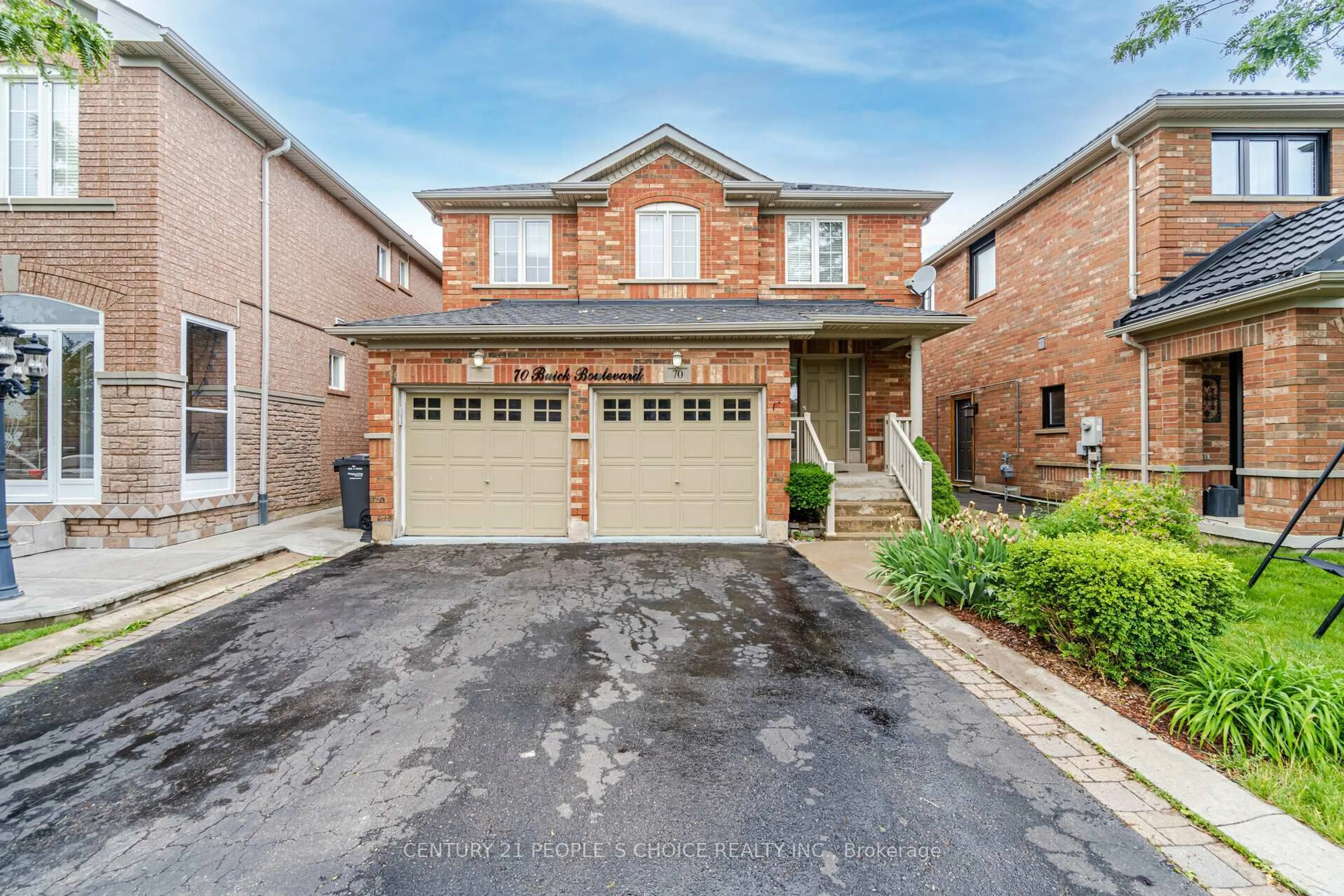 Home with brick exterior material, street for 70 Buick Blvd, Brampton Ontario L7A 3X7