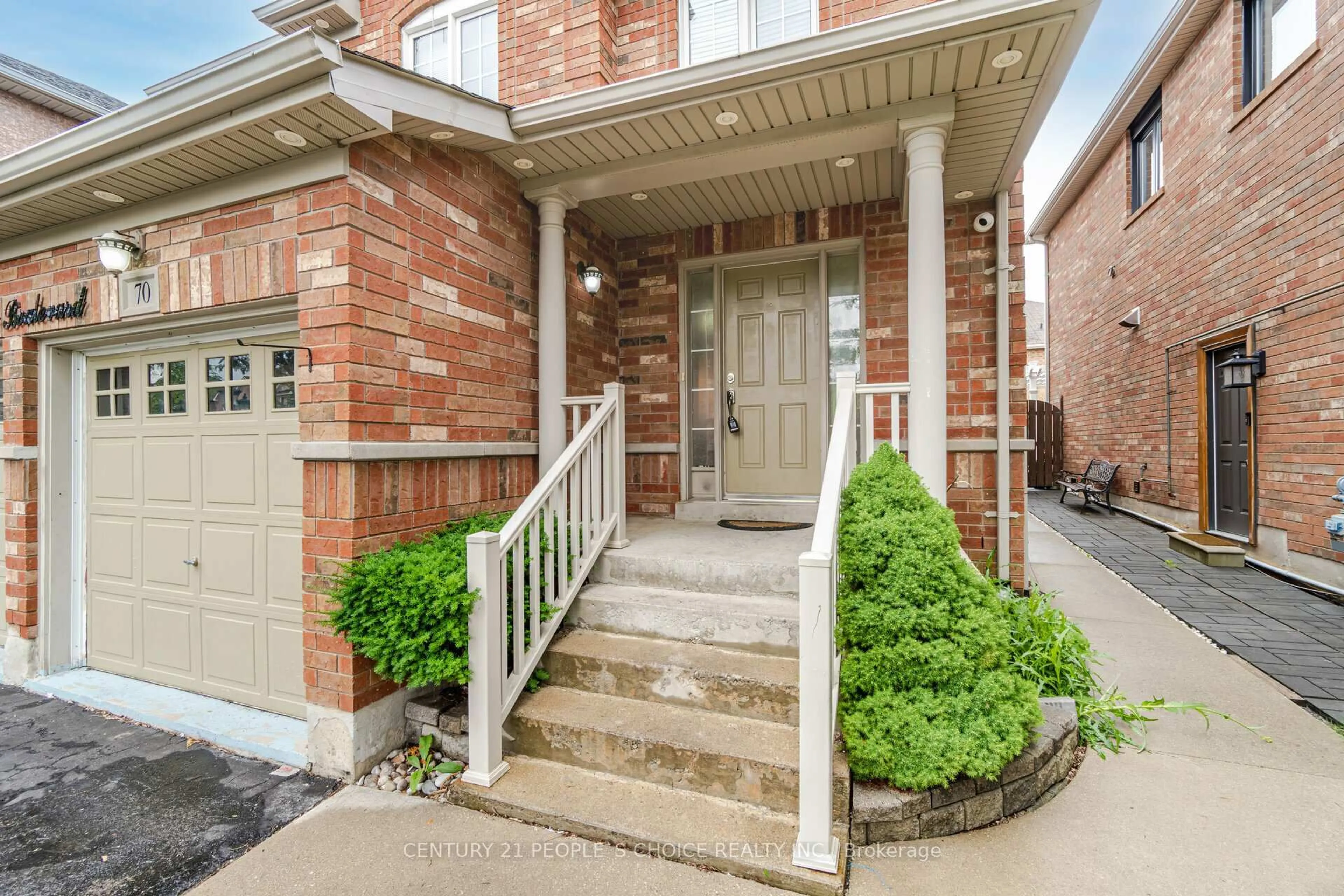 Home with brick exterior material, street for 70 Buick Blvd, Brampton Ontario L7A 3X7