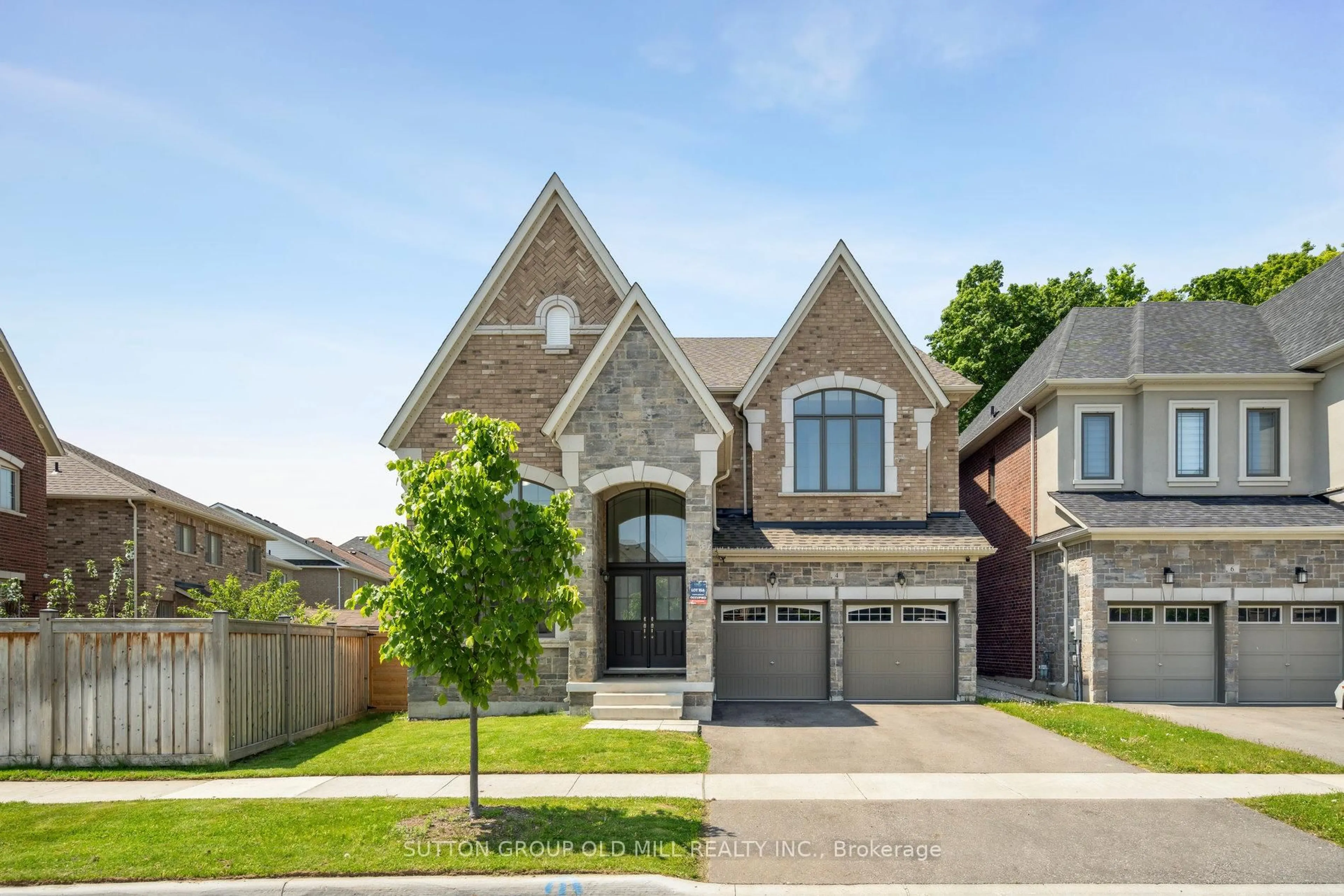 Home with brick exterior material, street for 4 Daisy Meadow Cres, Caledon Ontario L7C 4G4