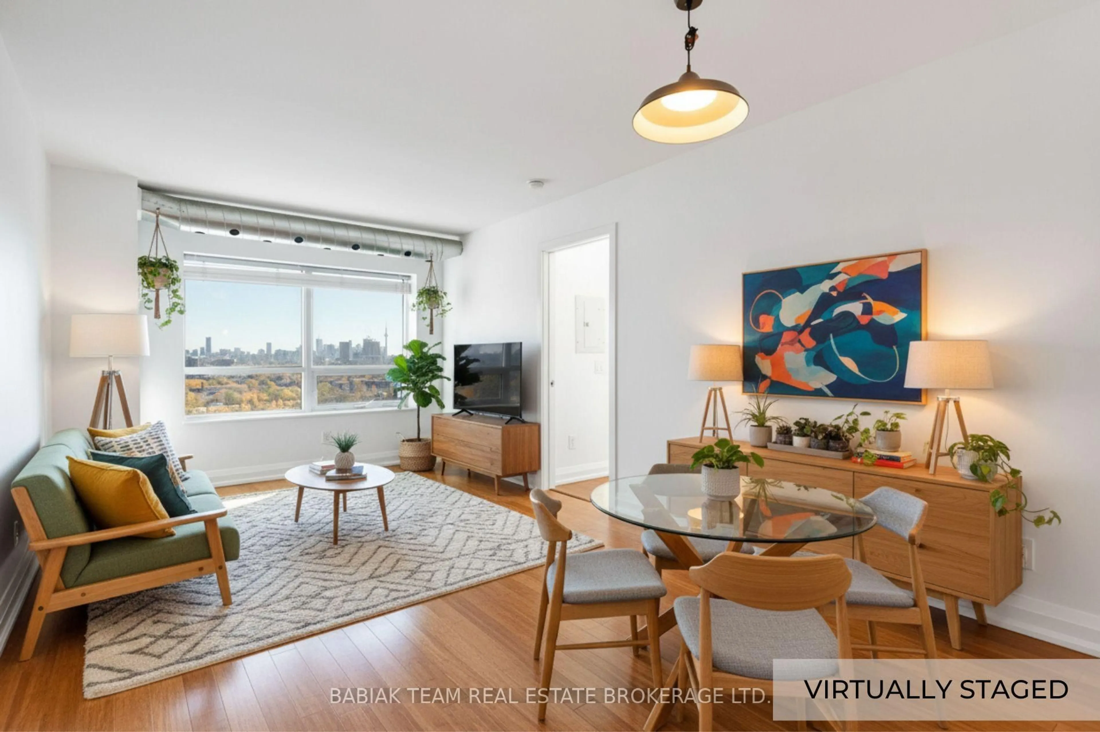 Living room with furniture, unknown for 60 Heintzman St #1714, Toronto Ontario M6P 5A1