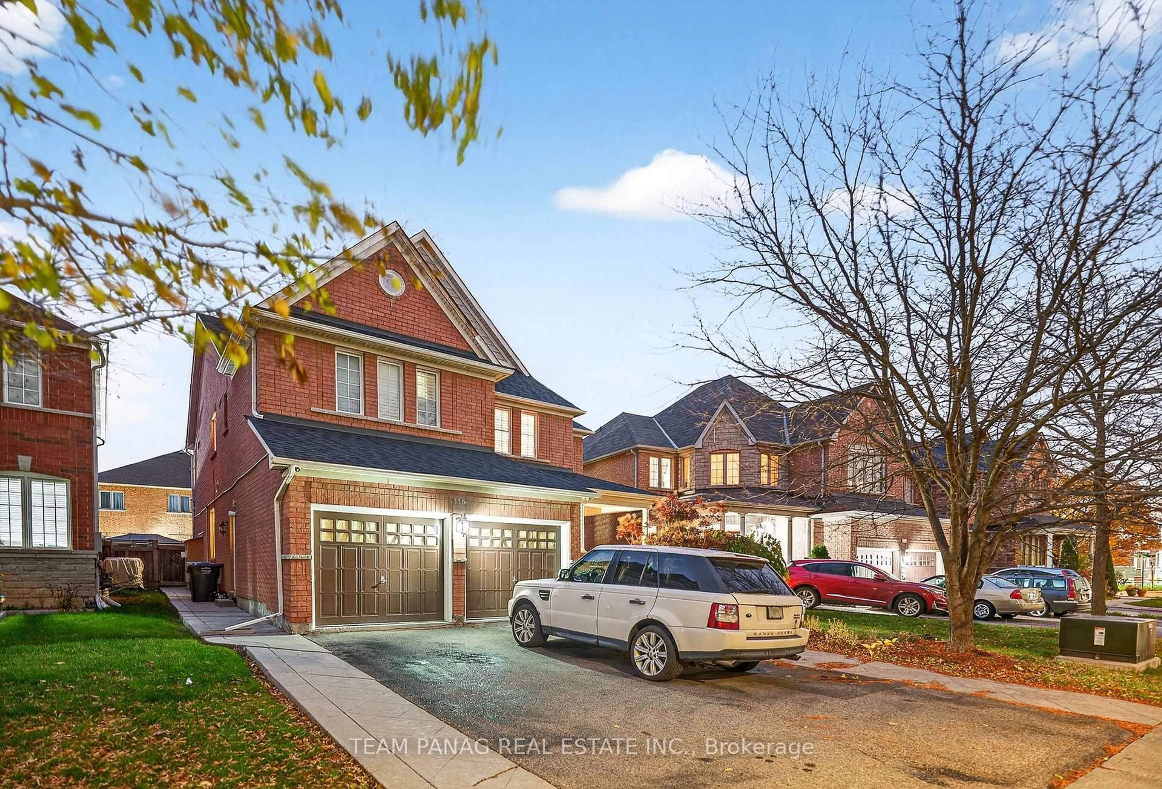 Home with brick exterior material, street for 115 Long Meadow Rd, Brampton Ontario L6P 2H7