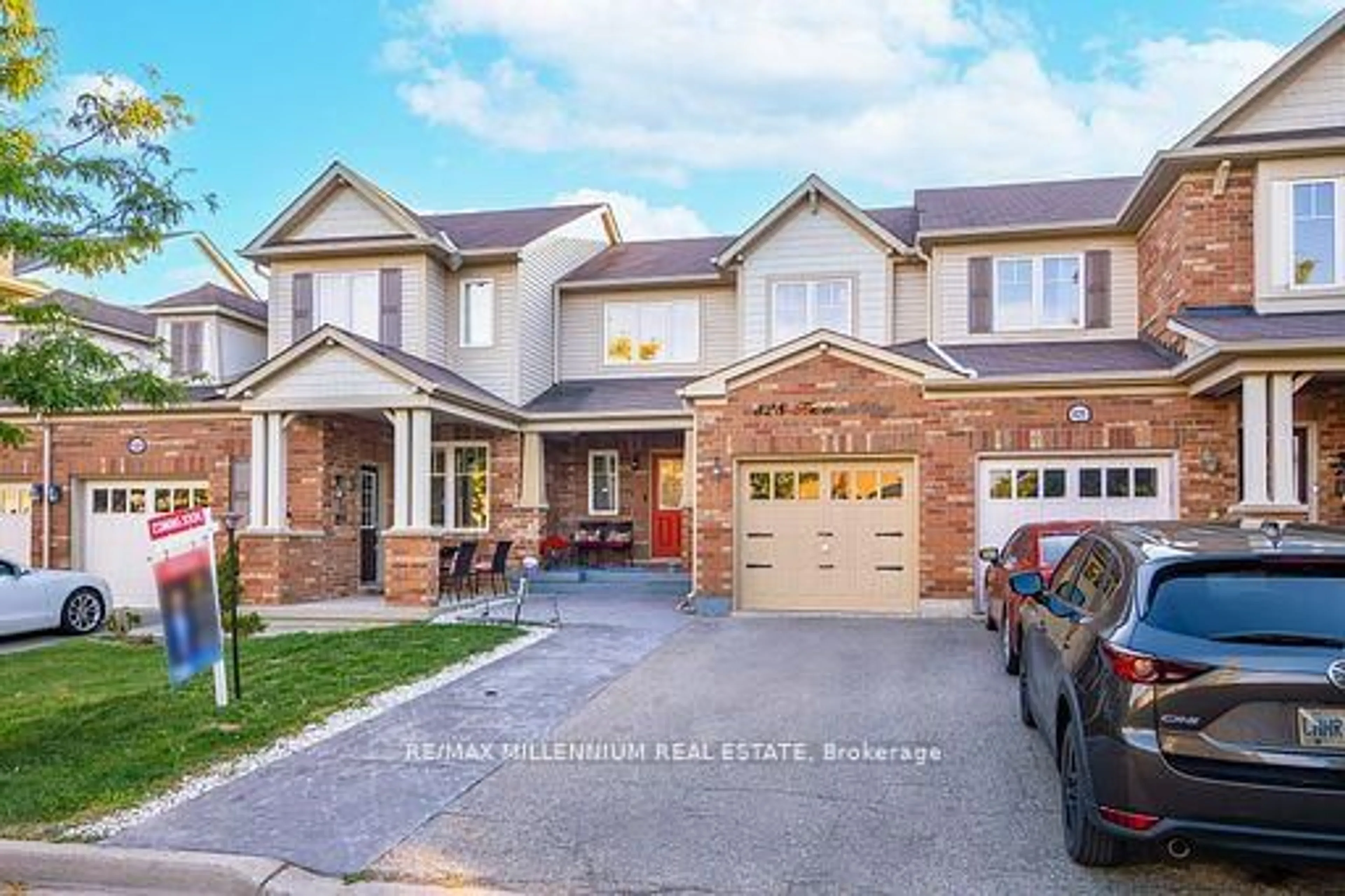 Home with brick exterior material, street for 828 Herman Way, Milton Ontario L9T 7B1