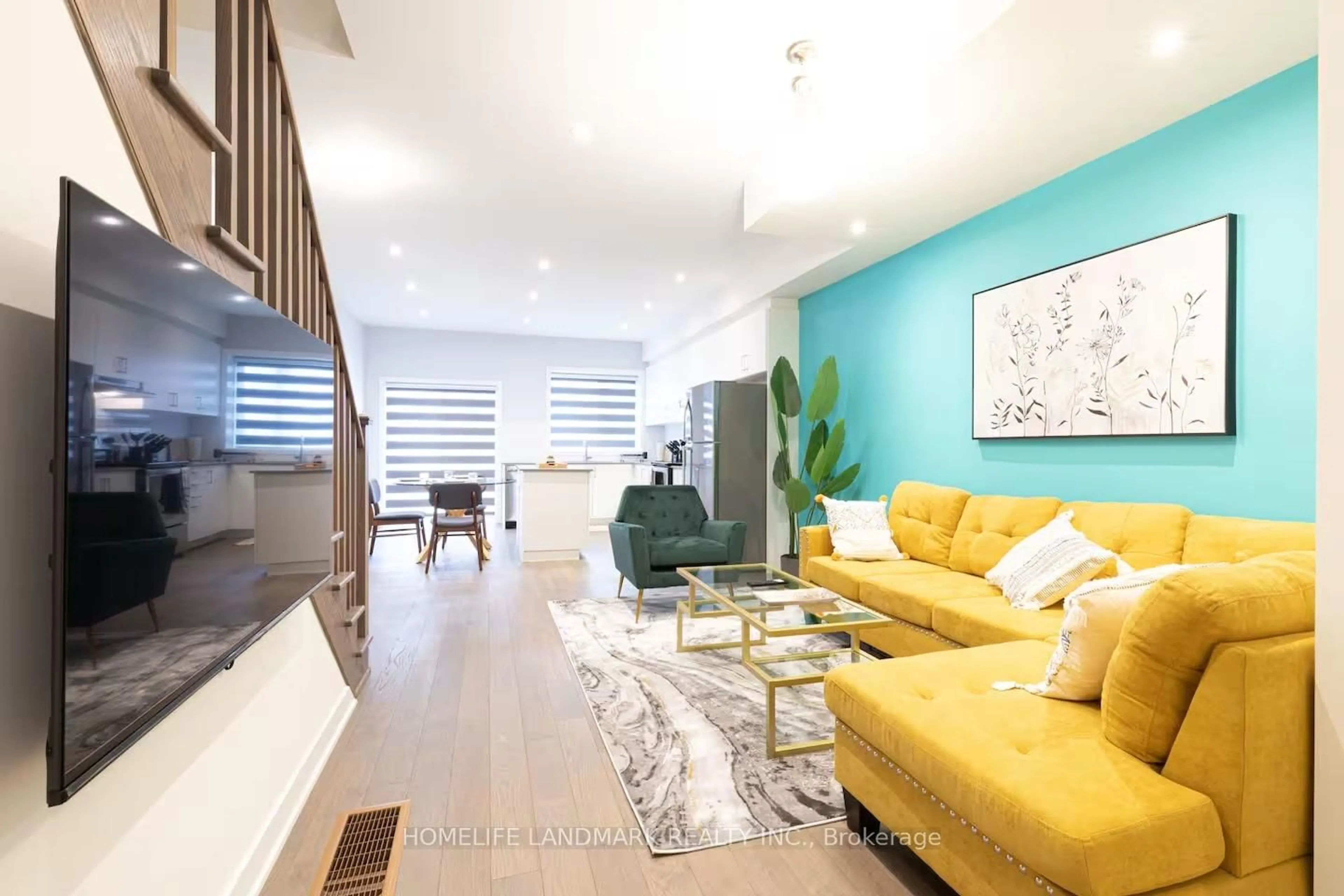 Living room with furniture, unknown for 27 William Duncan Rd, Toronto Ontario M3K 0C7