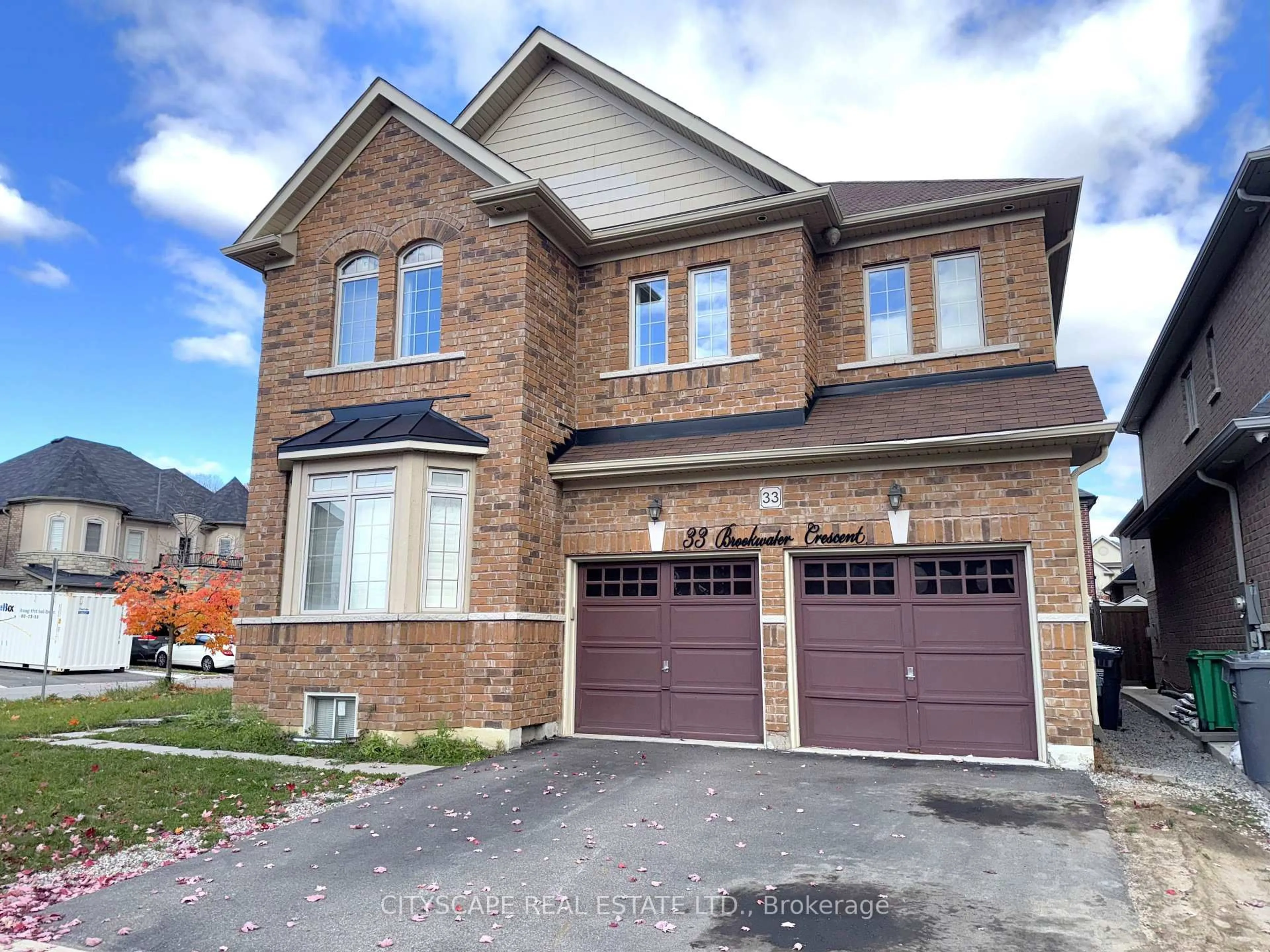 Home with brick exterior material, street for 33 Brookwater Cres, Caledon Ontario L7C 4A4